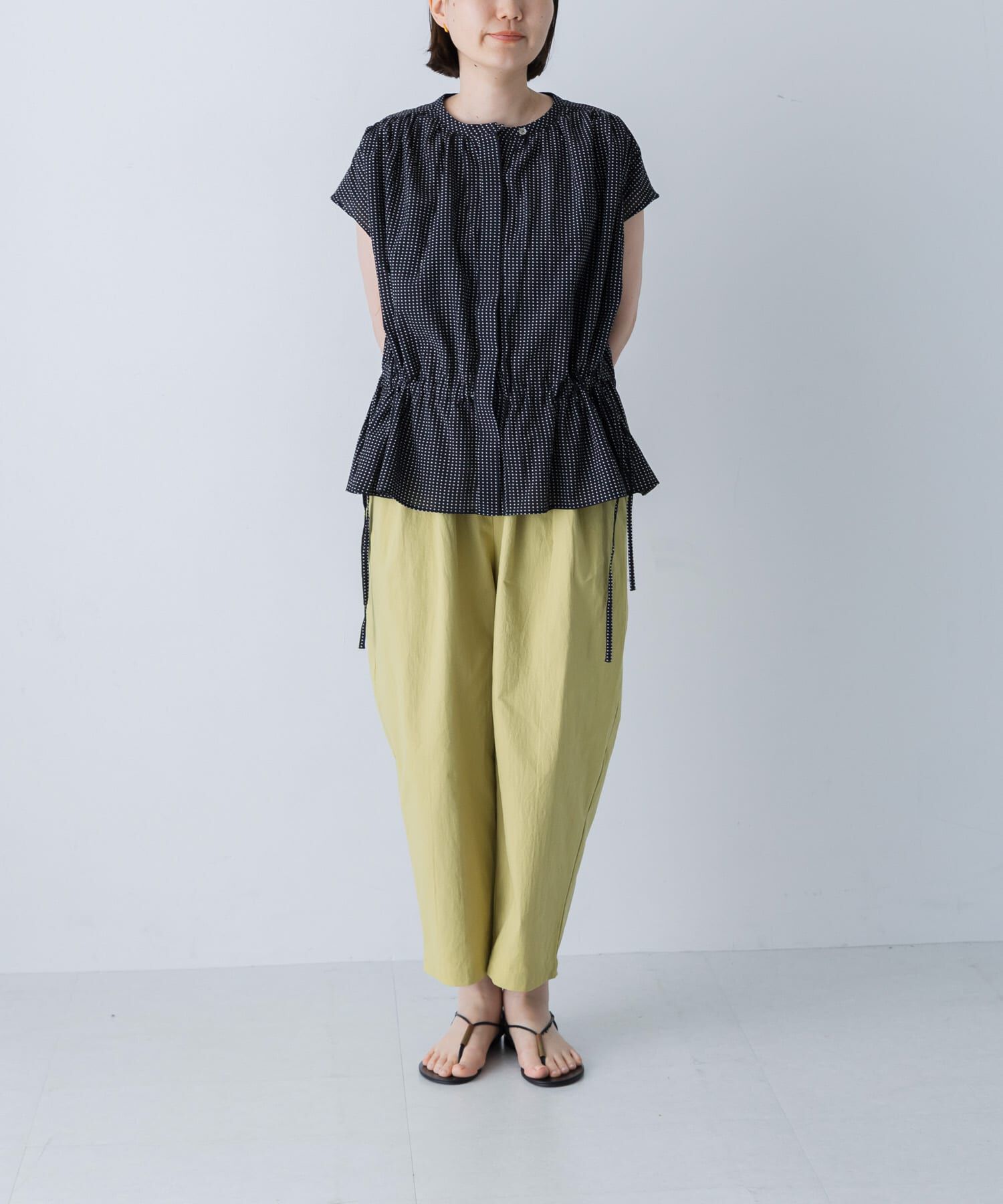 かぐれ「コットンワッシャーサルエルパンツ」|その他|