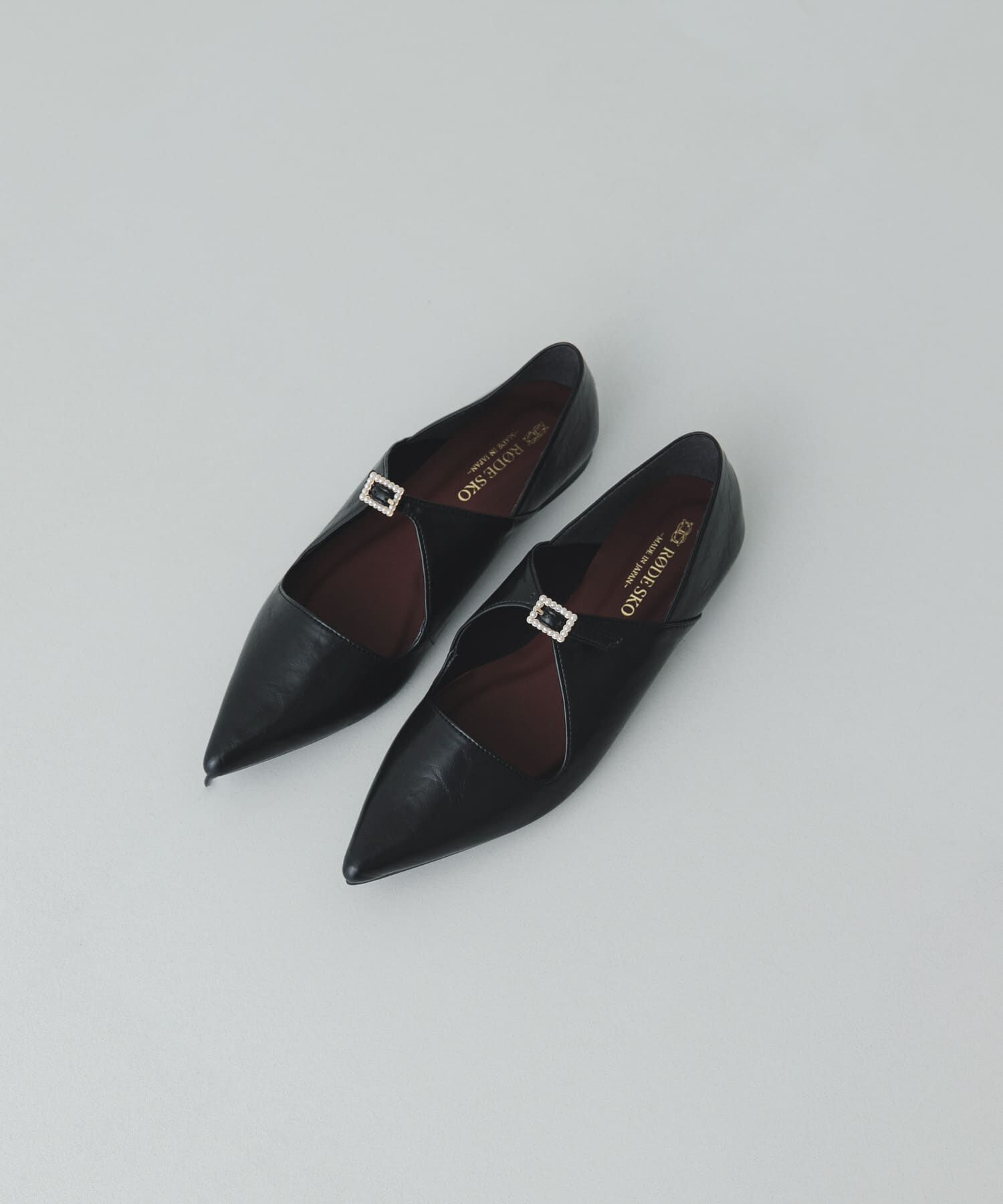 RODE SKO「『MADE IN JAPAN』 パールポインテッドパンプス」|パンプス|