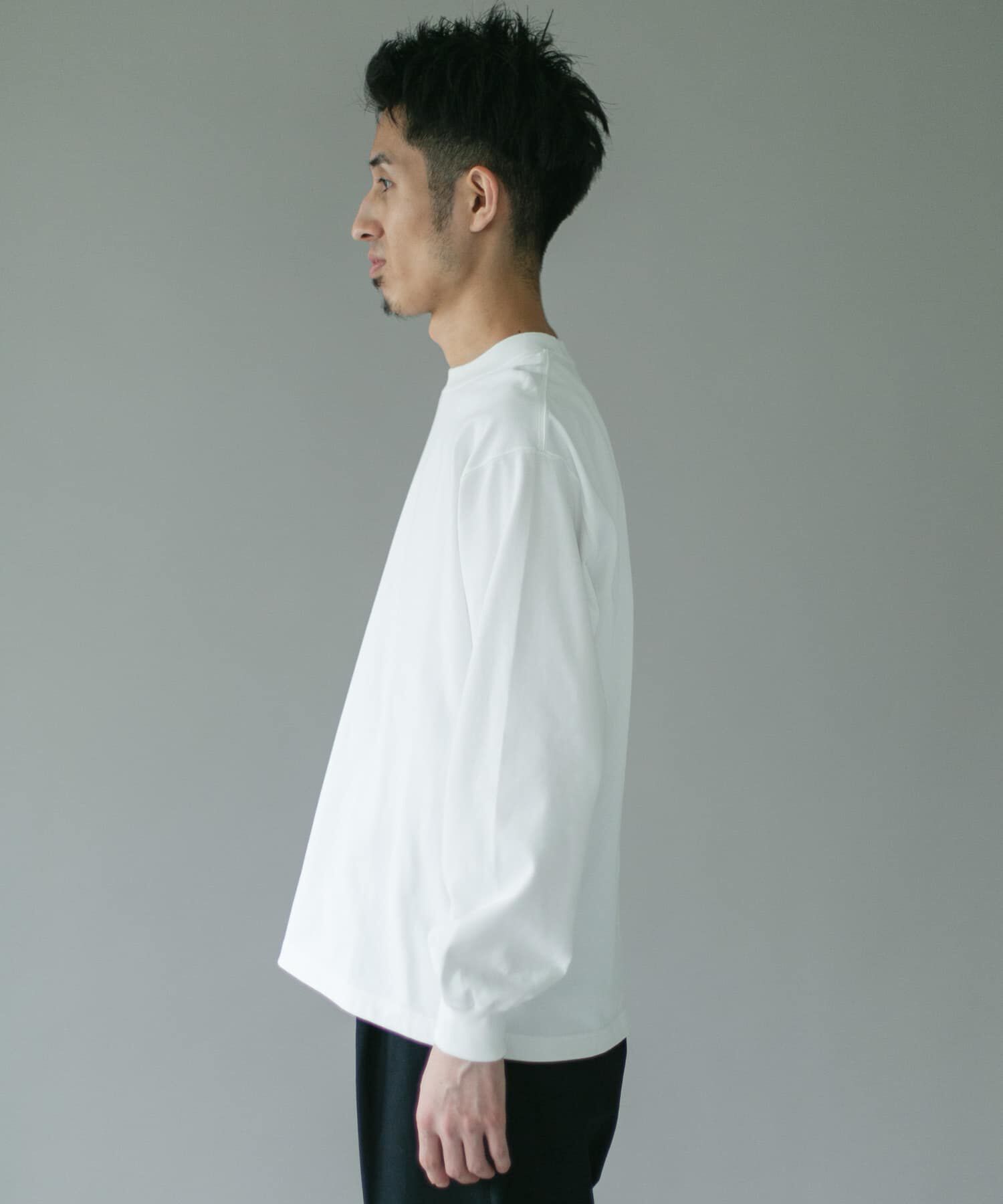 URBAN RESEARCH DOORS「10.5オンス ヘビーウェイトロングスリーブ Tシャツ」|Tシャツ・カットソー|