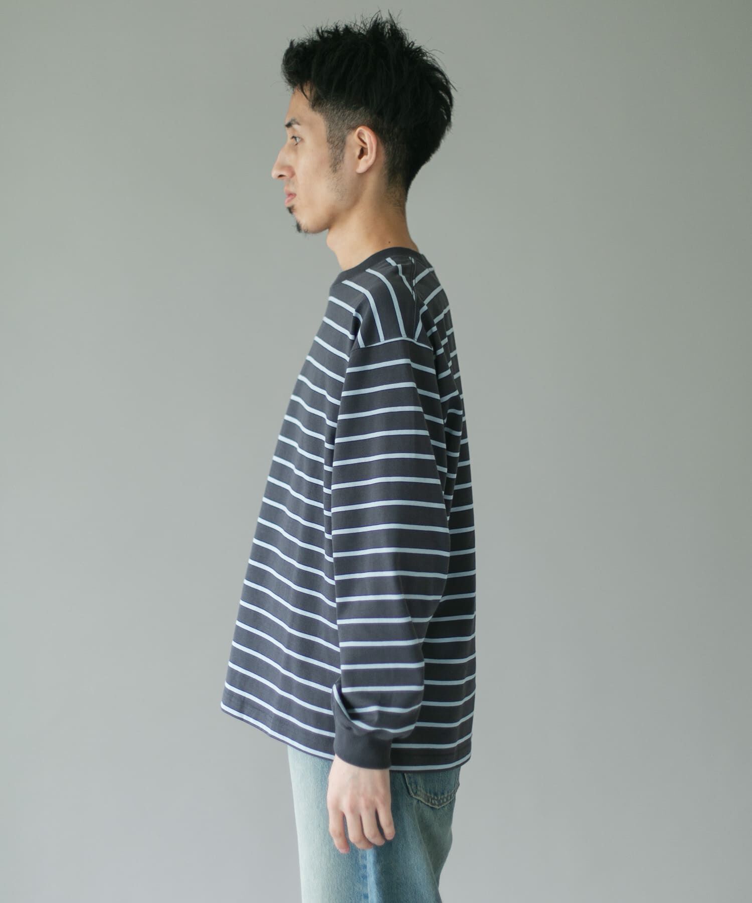 URBAN RESEARCH DOORS「10.5オンス ヘビーウェイトロングスリーブ Tシャツ」|Tシャツ・カットソー|