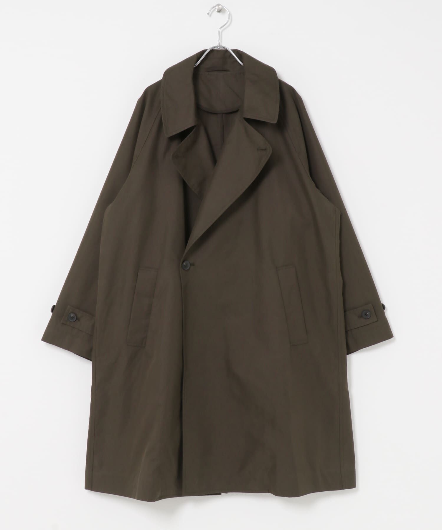URBAN RESEARCH DOORS「TCツイル オーバーフィット トレンチコート 26AW」|トレンチコート|