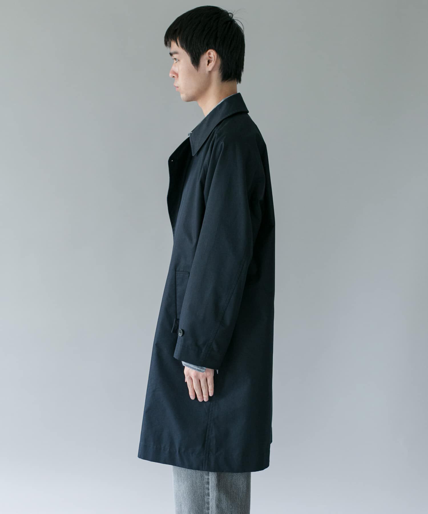 URBAN RESEARCH DOORS「TCツイル オーバーフィット トレンチコート 26AW」|トレンチコート|
