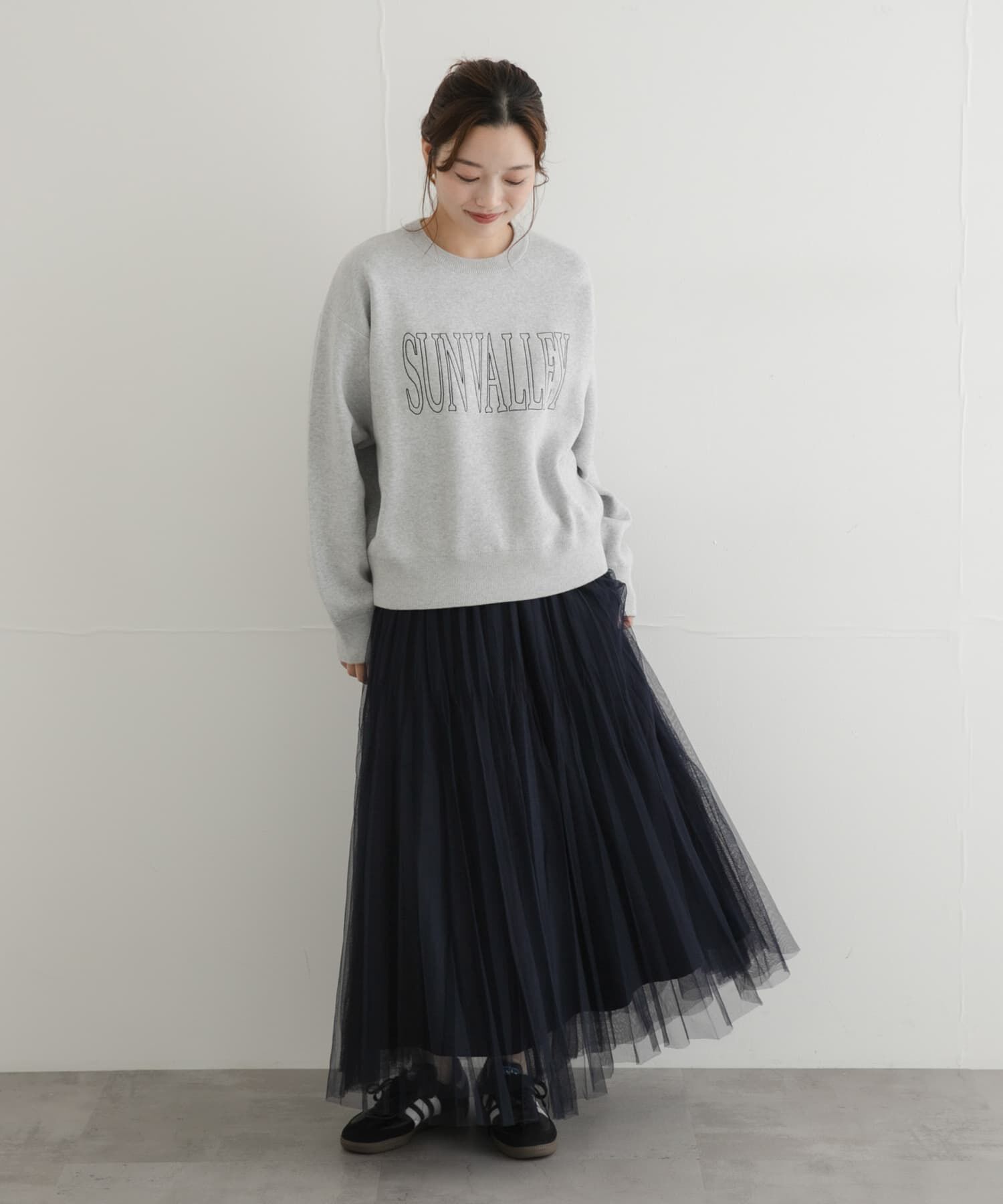 Sonny Label 「『WEB限定』チュールプリーツイージースカート」|スカート|