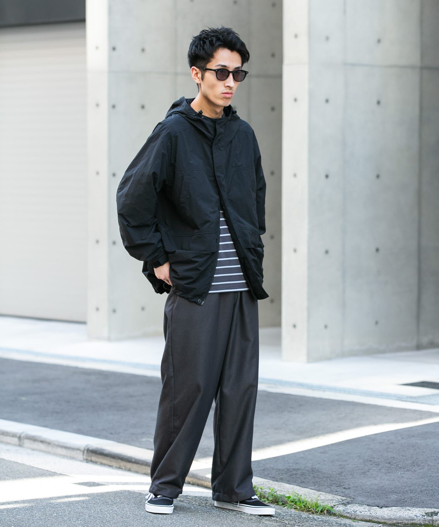URBAN RESEARCH DOORS「『別注』Snow Peak Apparel&times;DOORS　NYLON TUSSAH PARKA 26AW」|ノーカラーコート|