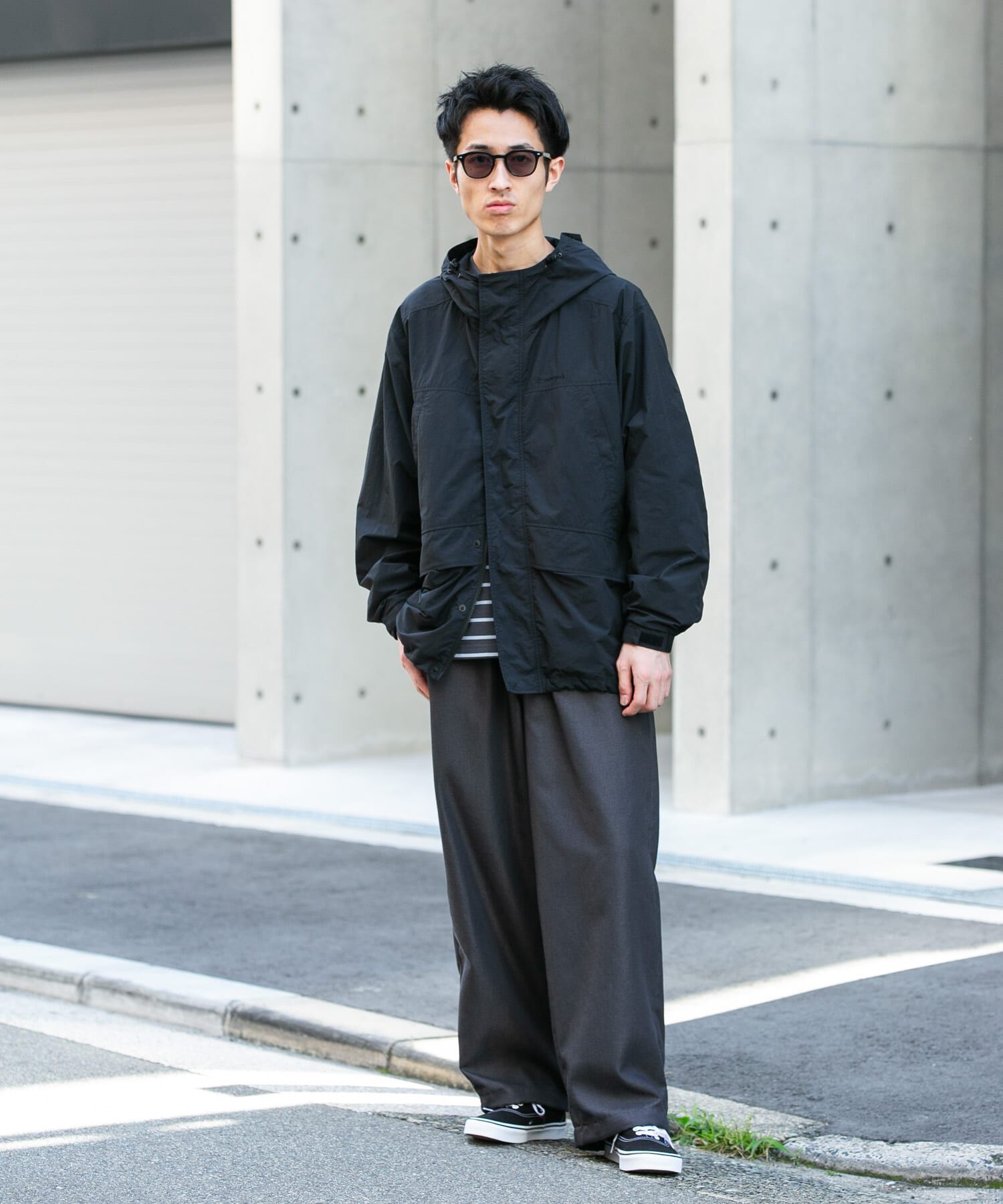 URBAN RESEARCH DOORS「『別注』Snow Peak Apparel&times;DOORS　NYLON TUSSAH PARKA 26AW」|ノーカラーコート|