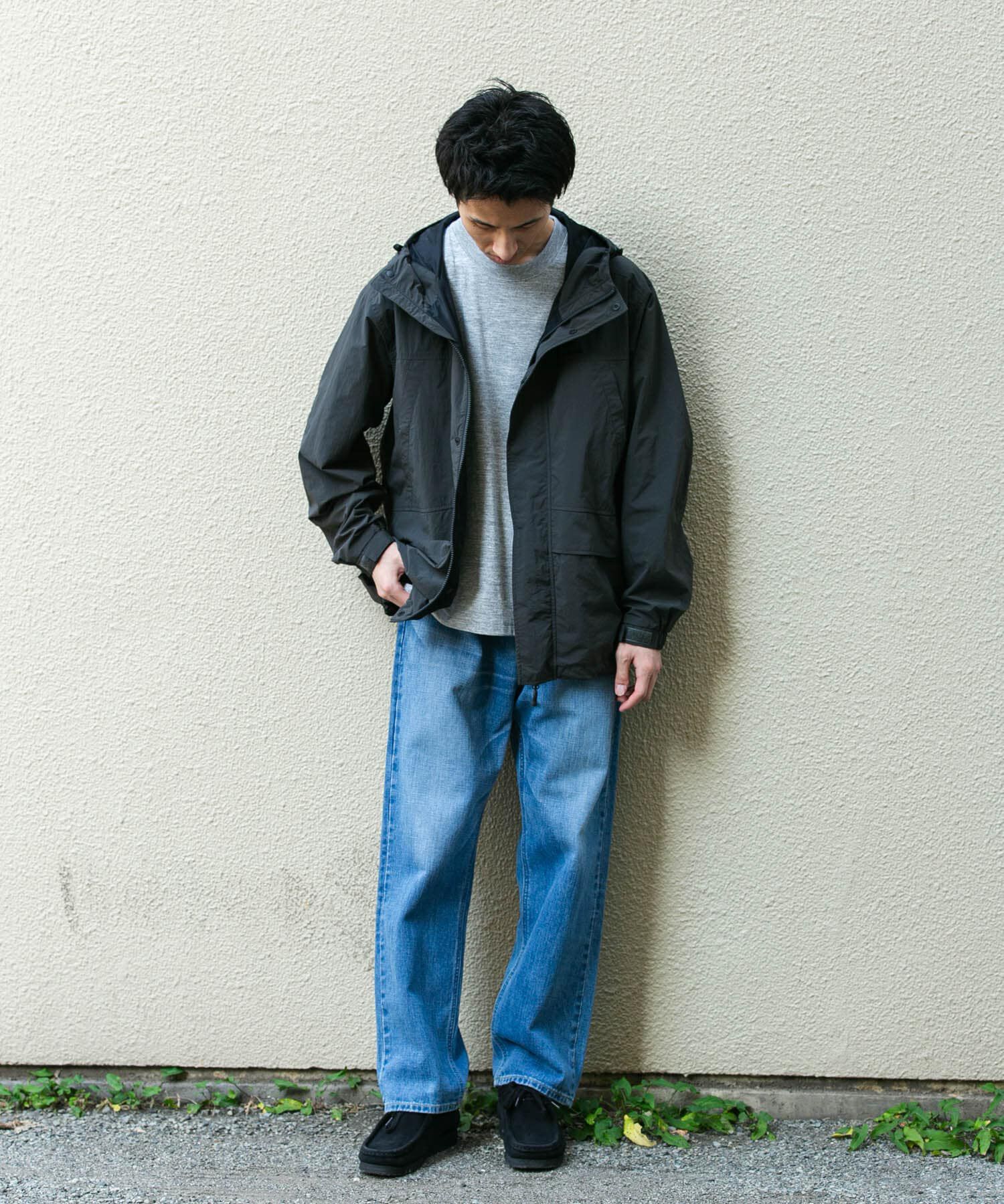URBAN RESEARCH DOORS「『別注』Snow Peak Apparel&times;DOORS　NYLON TUSSAH PARKA 26AW」|ノーカラーコート|