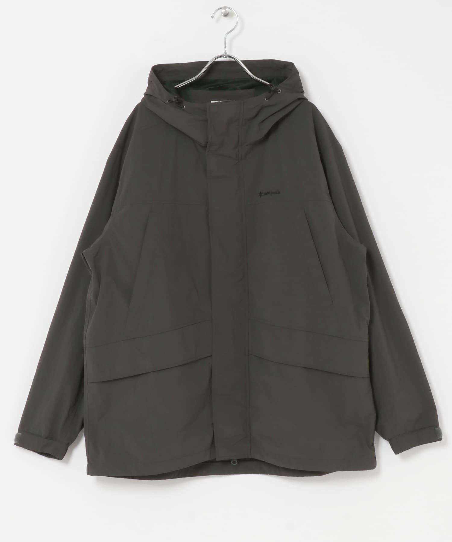 URBAN RESEARCH DOORS「『別注』Snow Peak Apparel&times;DOORS　NYLON TUSSAH PARKA 26AW」|ノーカラーコート|