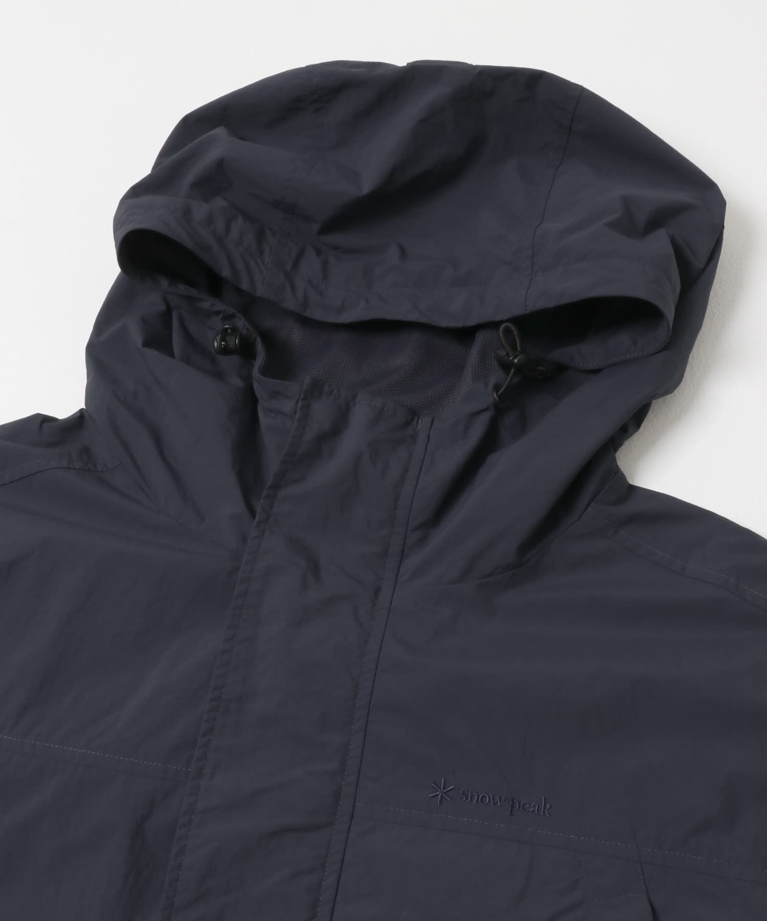 URBAN RESEARCH DOORS「『別注』Snow Peak Apparel&times;DOORS　NYLON TUSSAH PARKA 26AW」|ノーカラーコート|