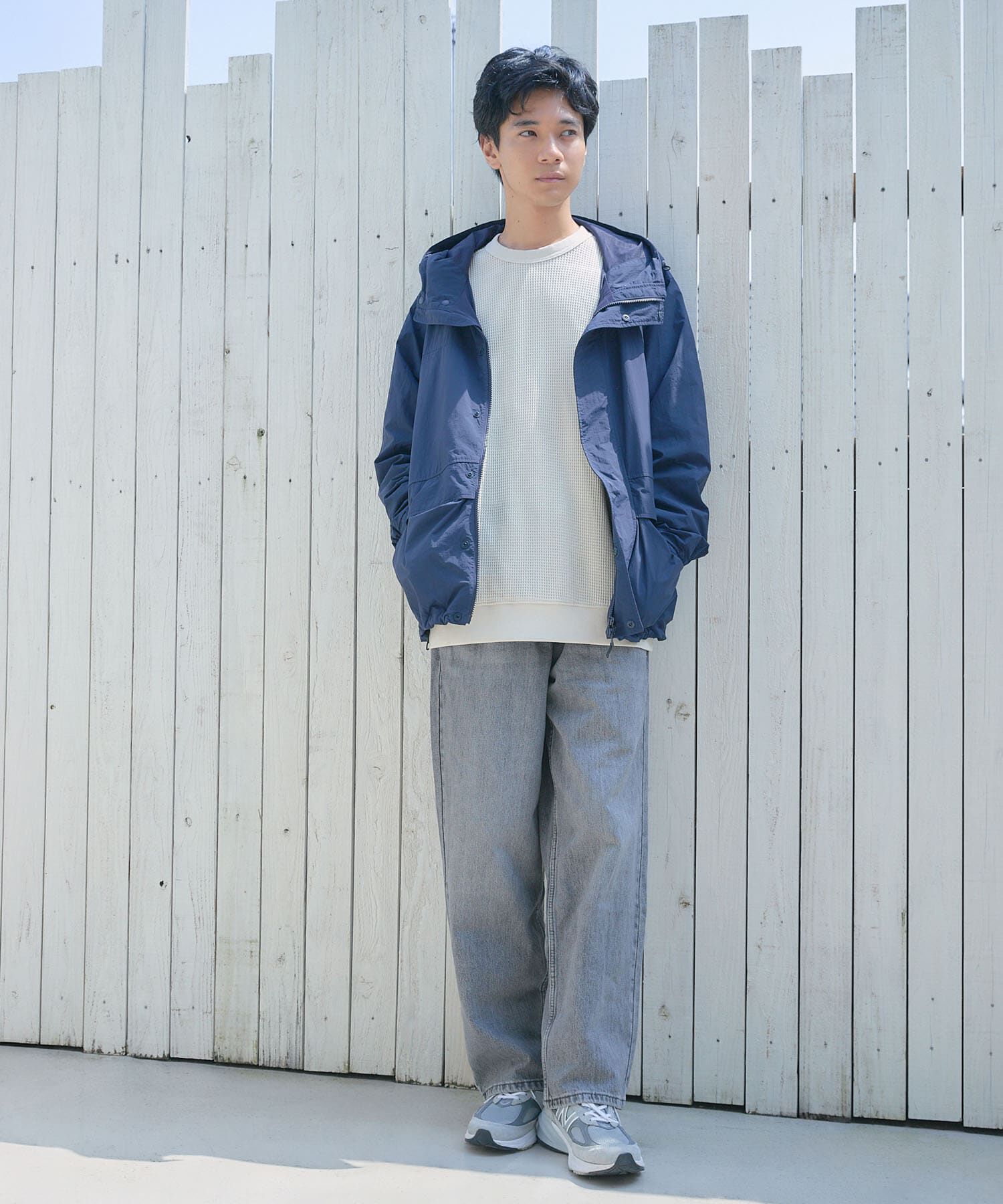 URBAN RESEARCH DOORS「『別注』Snow Peak Apparel&times;DOORS　NYLON TUSSAH PARKA 26AW」|ノーカラーコート|