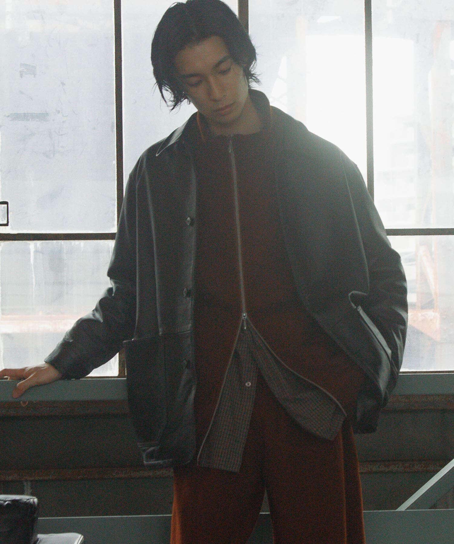 URBAN RESEARCH DOORS「Cow Leather Chore Jacket」|その他|