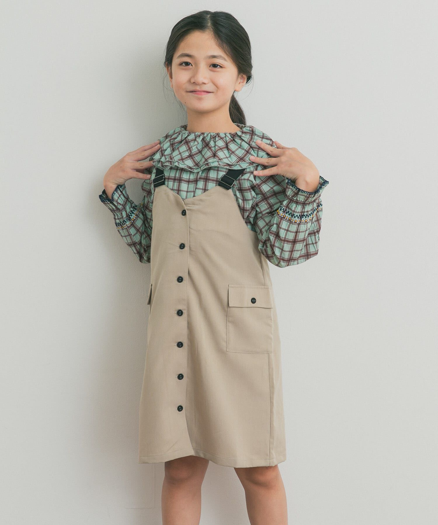 URBAN RESEARCH DOORS「クロスステッチブラウス(KIDS)」|その他|