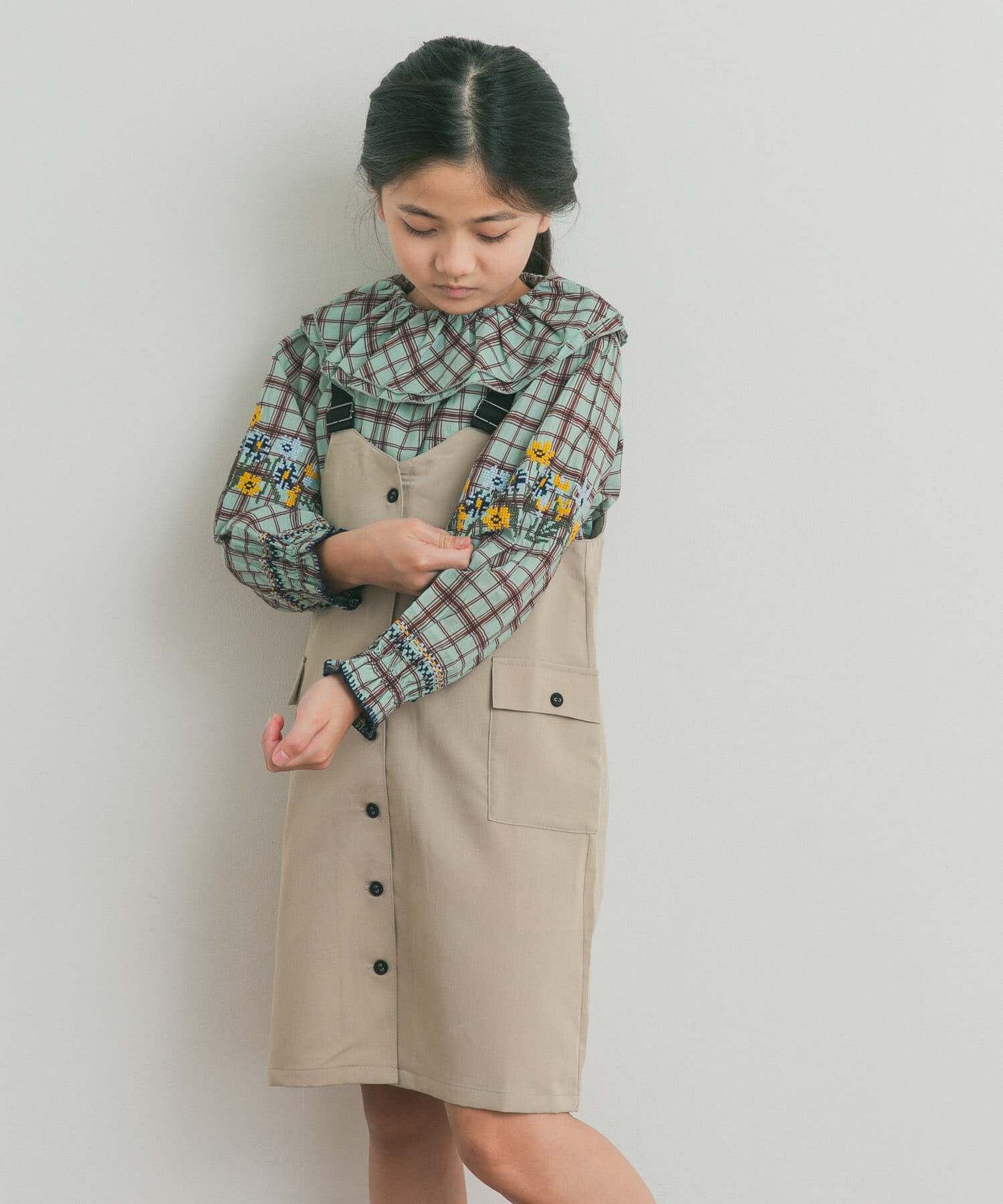 URBAN RESEARCH DOORS「クロスステッチブラウス(KIDS)」|その他|