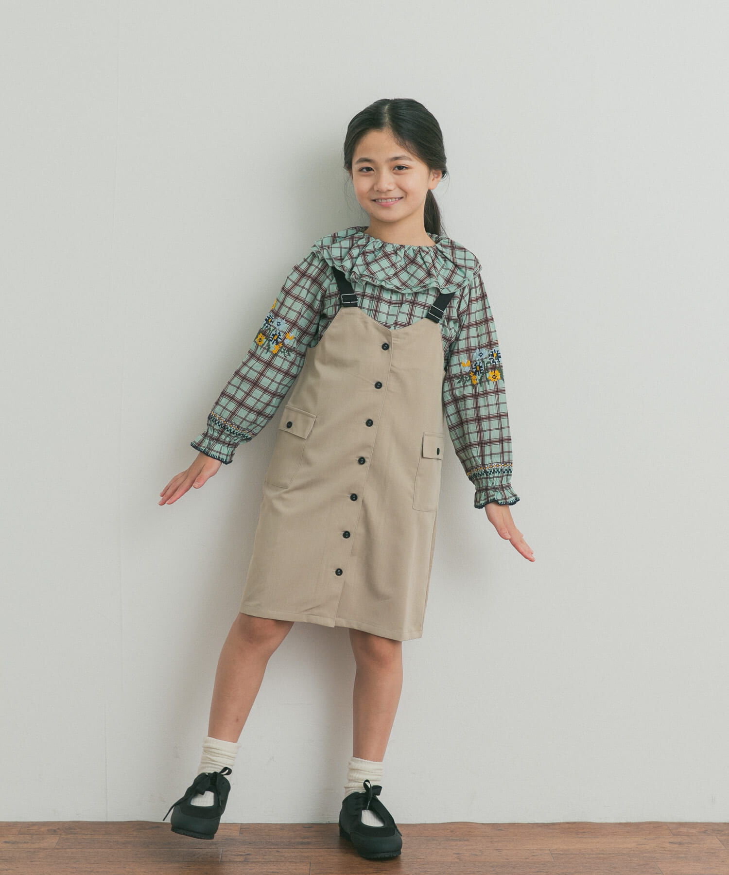 URBAN RESEARCH DOORS「クロスステッチブラウス(KIDS)」|その他|