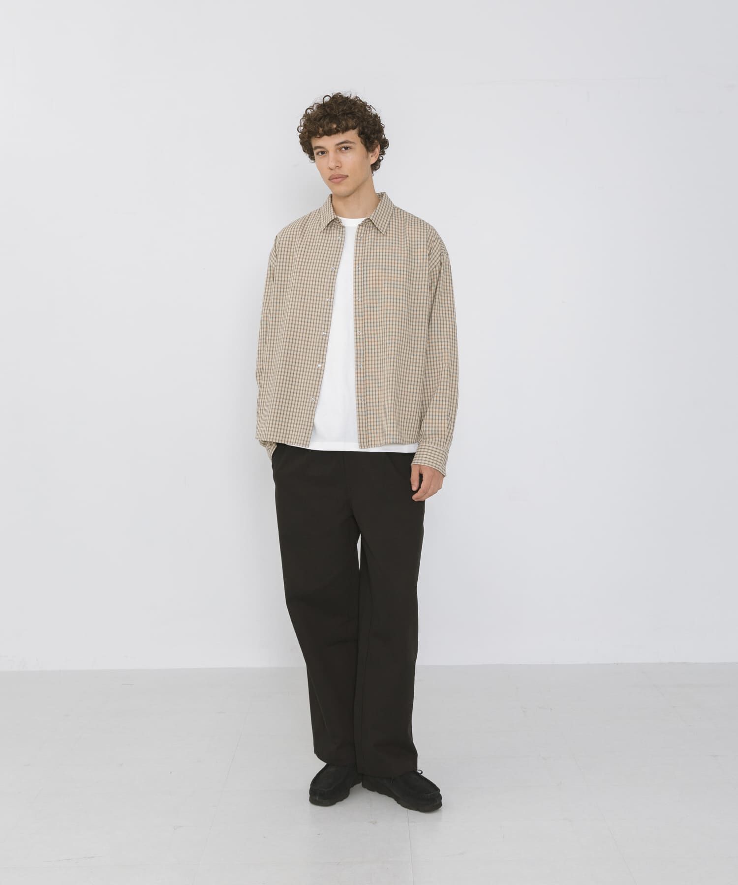 Sonny Label 「サンドウォッシュチェックレギュラーシャツ」|シャツ・ブラウス|