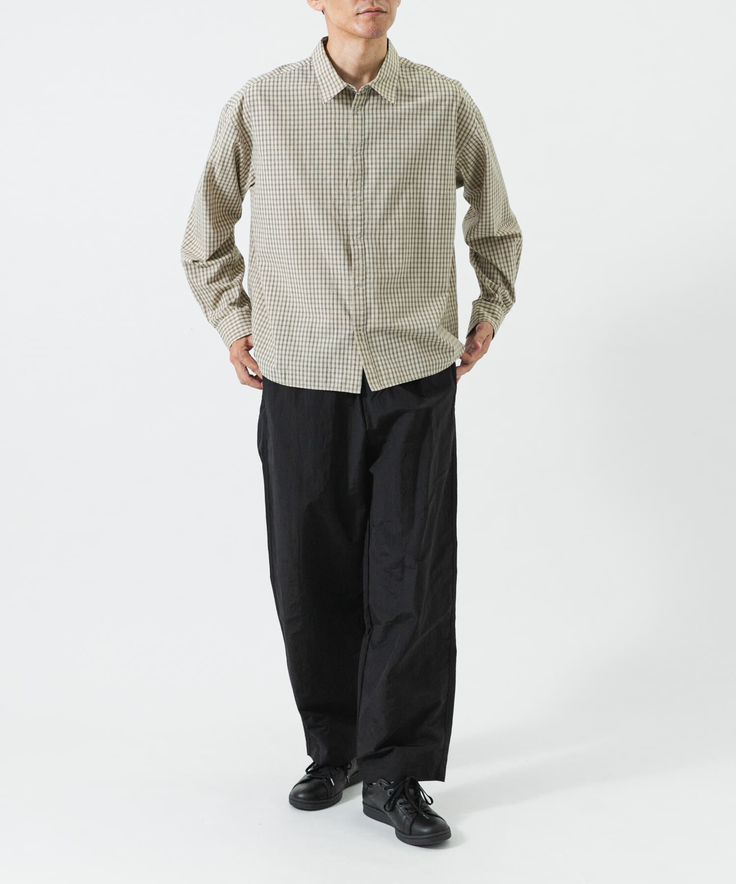 Sonny Label 「サンドウォッシュチェックレギュラーシャツ」|シャツ・ブラウス|