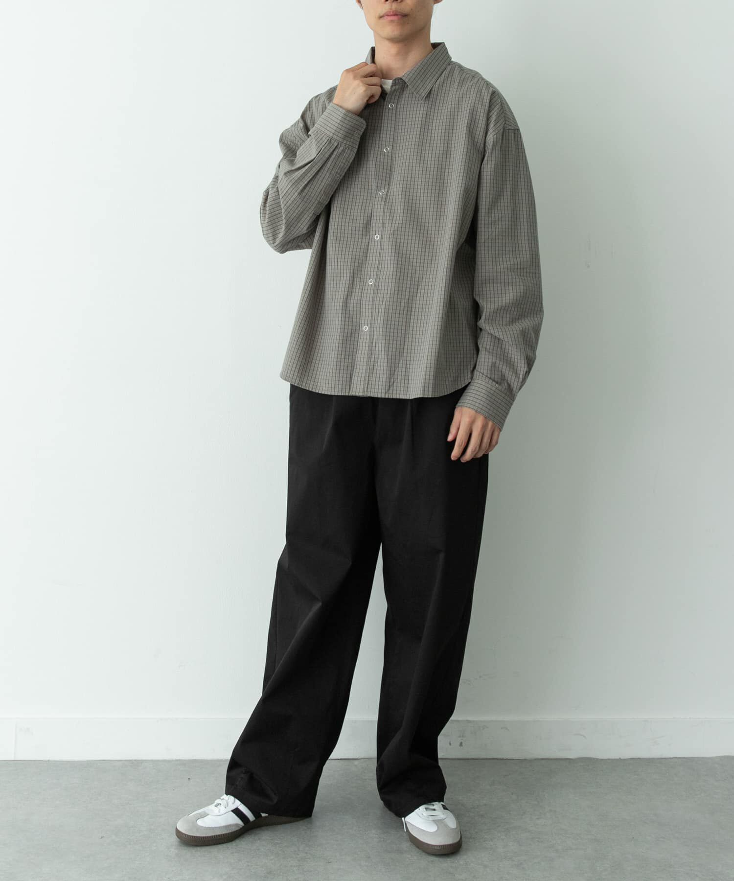 Sonny Label 「サンドウォッシュチェックレギュラーシャツ」|シャツ・ブラウス|