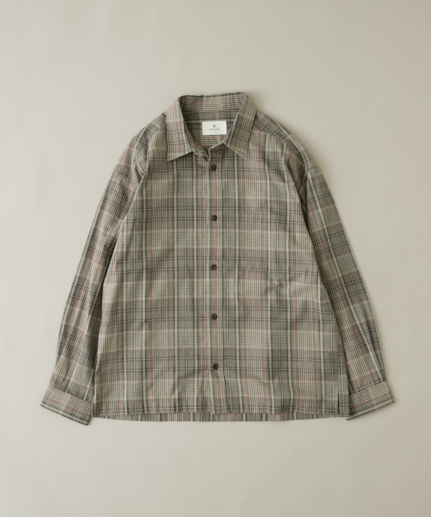 Sonny Label 「リラックスフィットチェックレギュラーカラーシャツ」|シャツ・ブラウス|