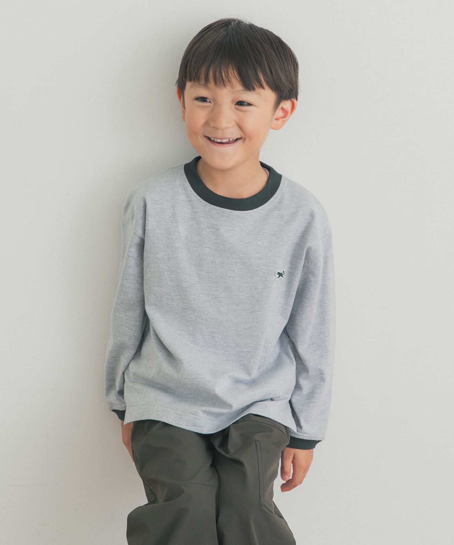 URBAN RESEARCH DOORS「『別注』PENNEYS&times;DOORS　THE FOX 配色ロングスリーブTシャツ(KIDS)」|その他|