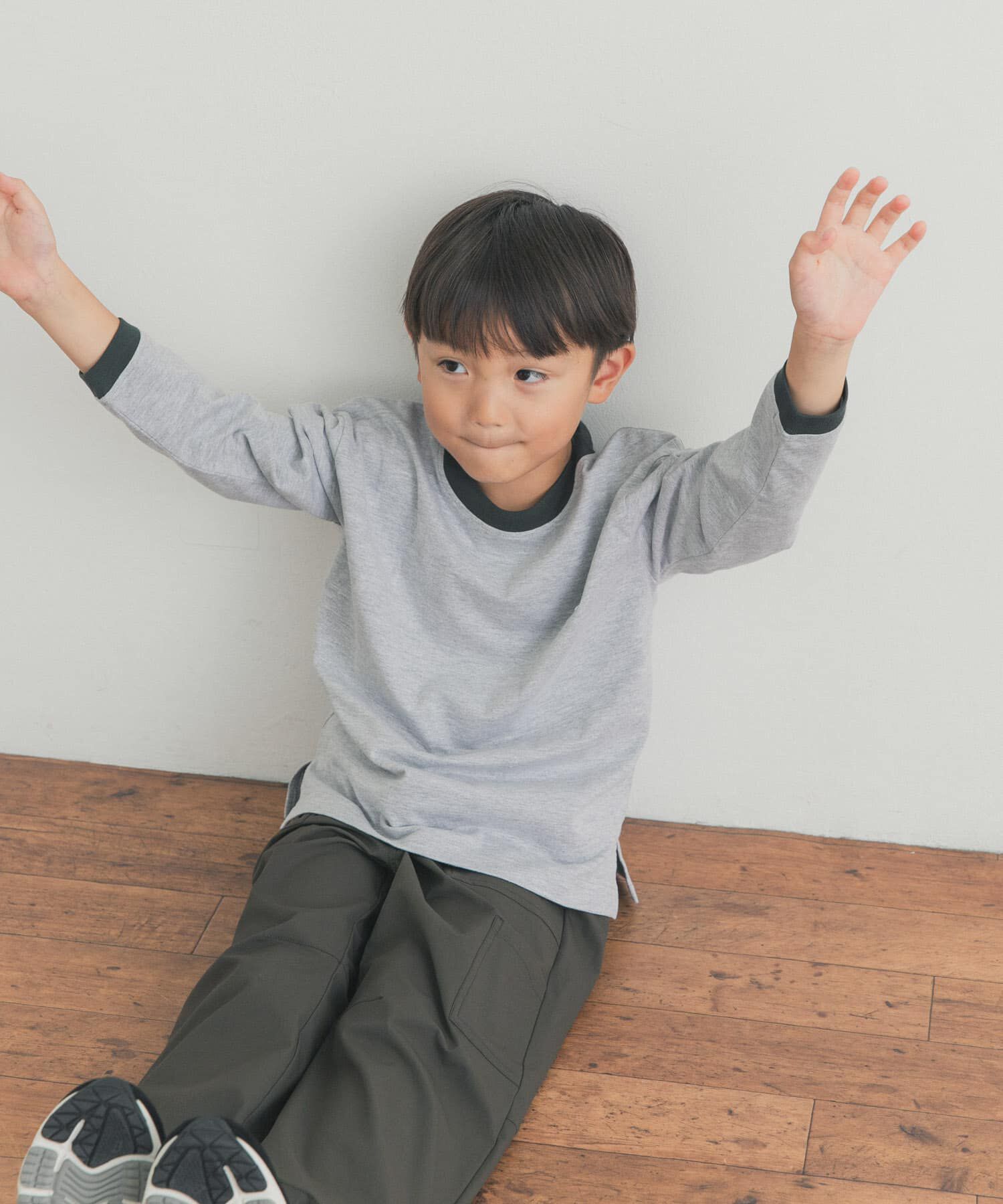 URBAN RESEARCH DOORS「『別注』PENNEYS&times;DOORS　THE FOX 配色ロングスリーブTシャツ(KIDS)」|その他|