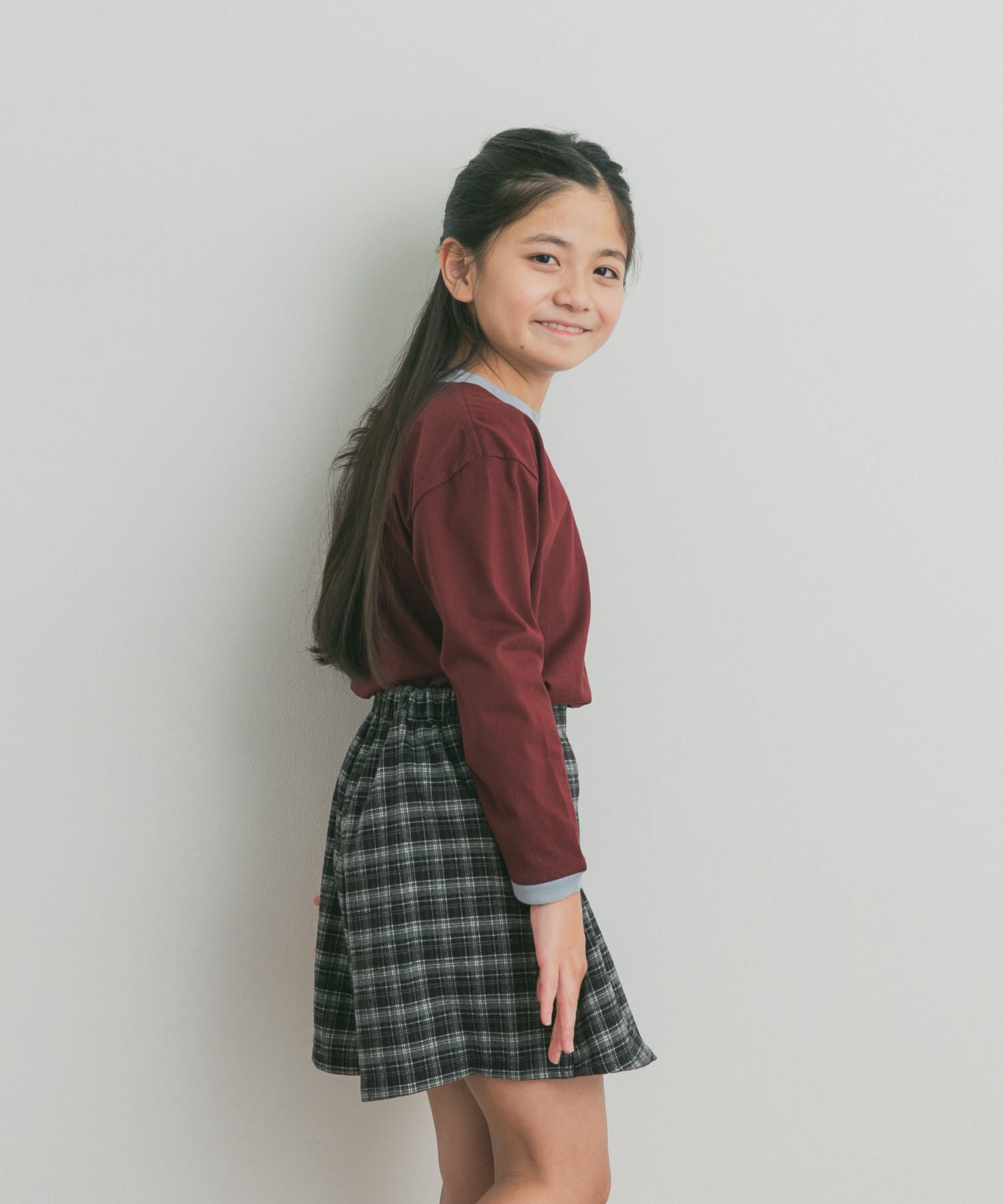 URBAN RESEARCH DOORS「『別注』PENNEYS&times;DOORS　THE FOX 配色ロングスリーブTシャツ(KIDS)」|その他|