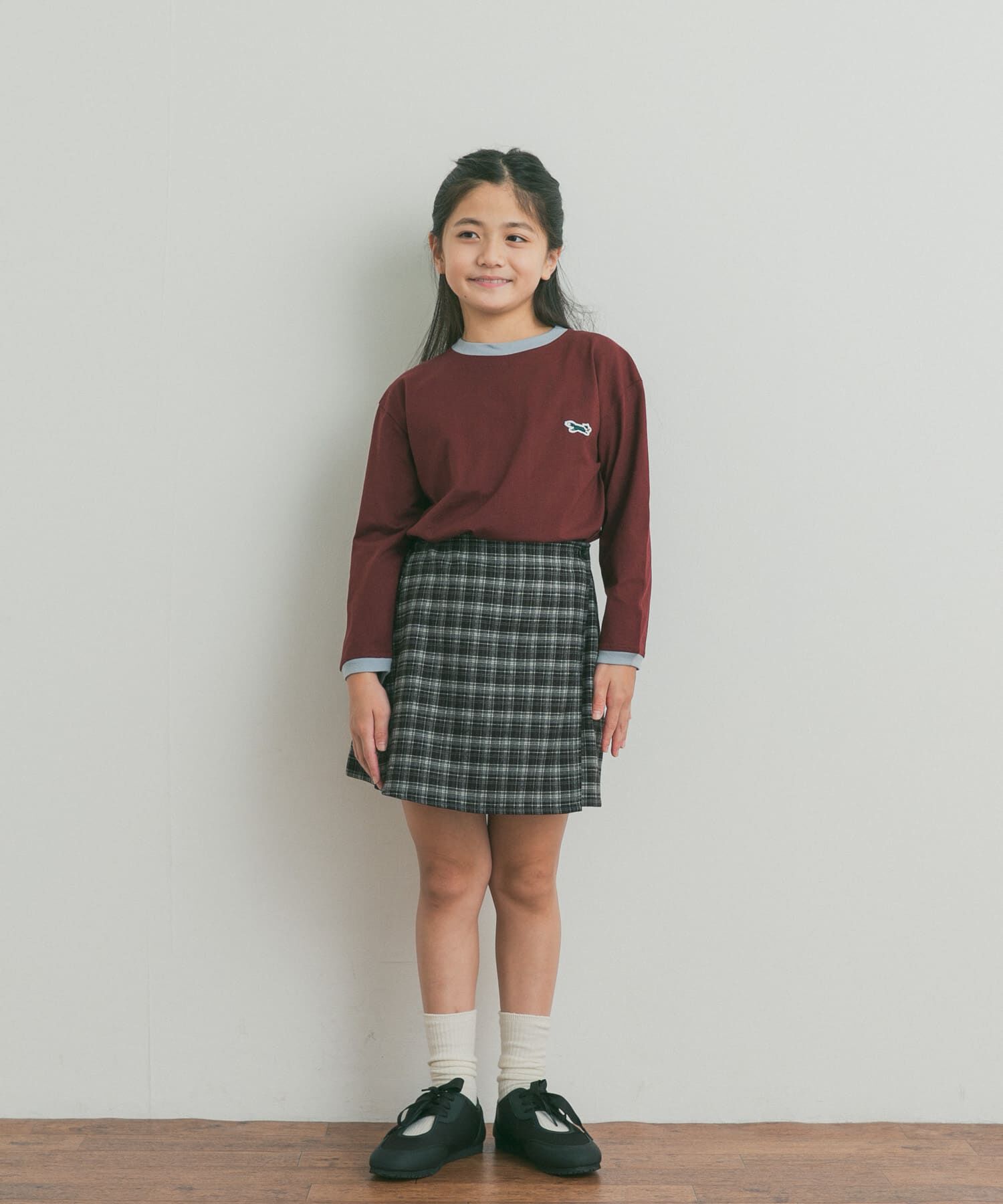 URBAN RESEARCH DOORS「『別注』PENNEYS&times;DOORS　THE FOX 配色ロングスリーブTシャツ(KIDS)」|その他|