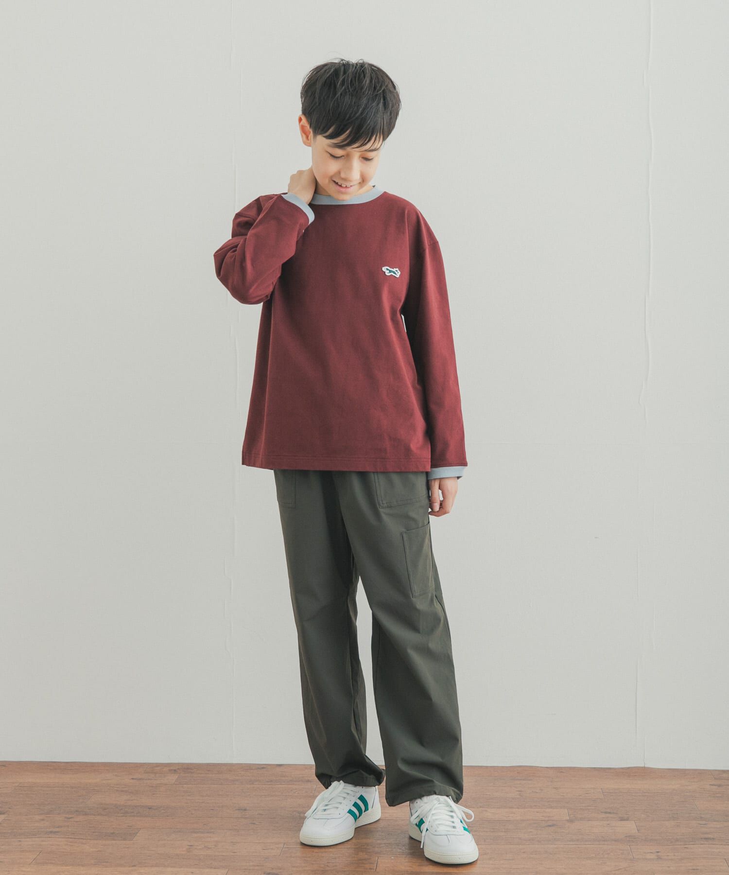 URBAN RESEARCH DOORS「『150サイズ』『別注』PENNEYS&times;DOORS　THE FOX配色ロングスリーブTシャツ(KIDS)」|その他|