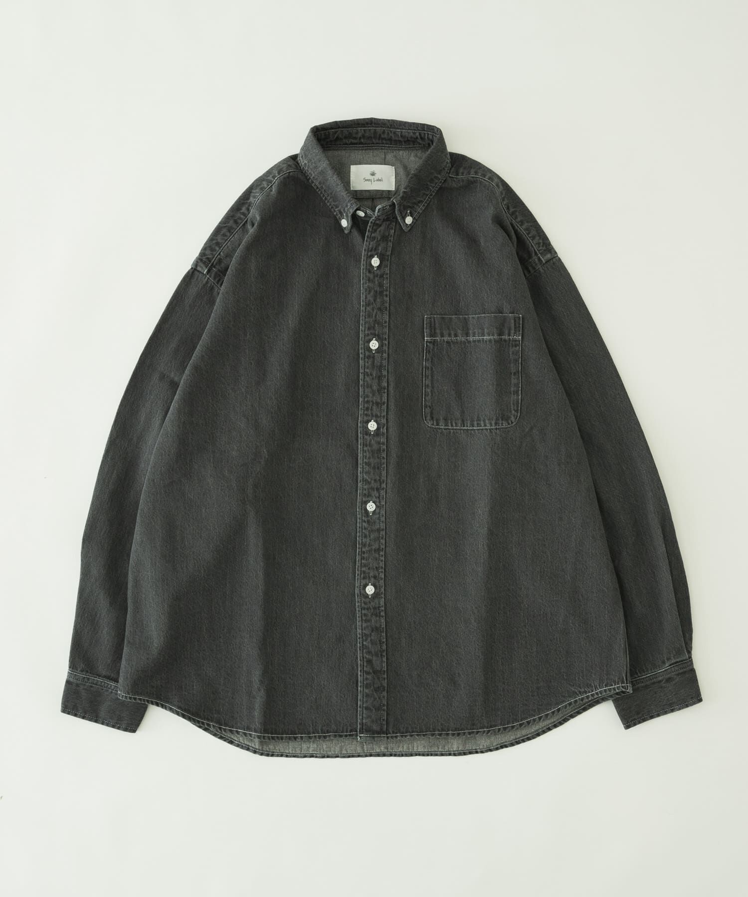 Sonny Label 「オーバーサイズデニムボタンダウンシャツ」|シャツ・ブラウス|