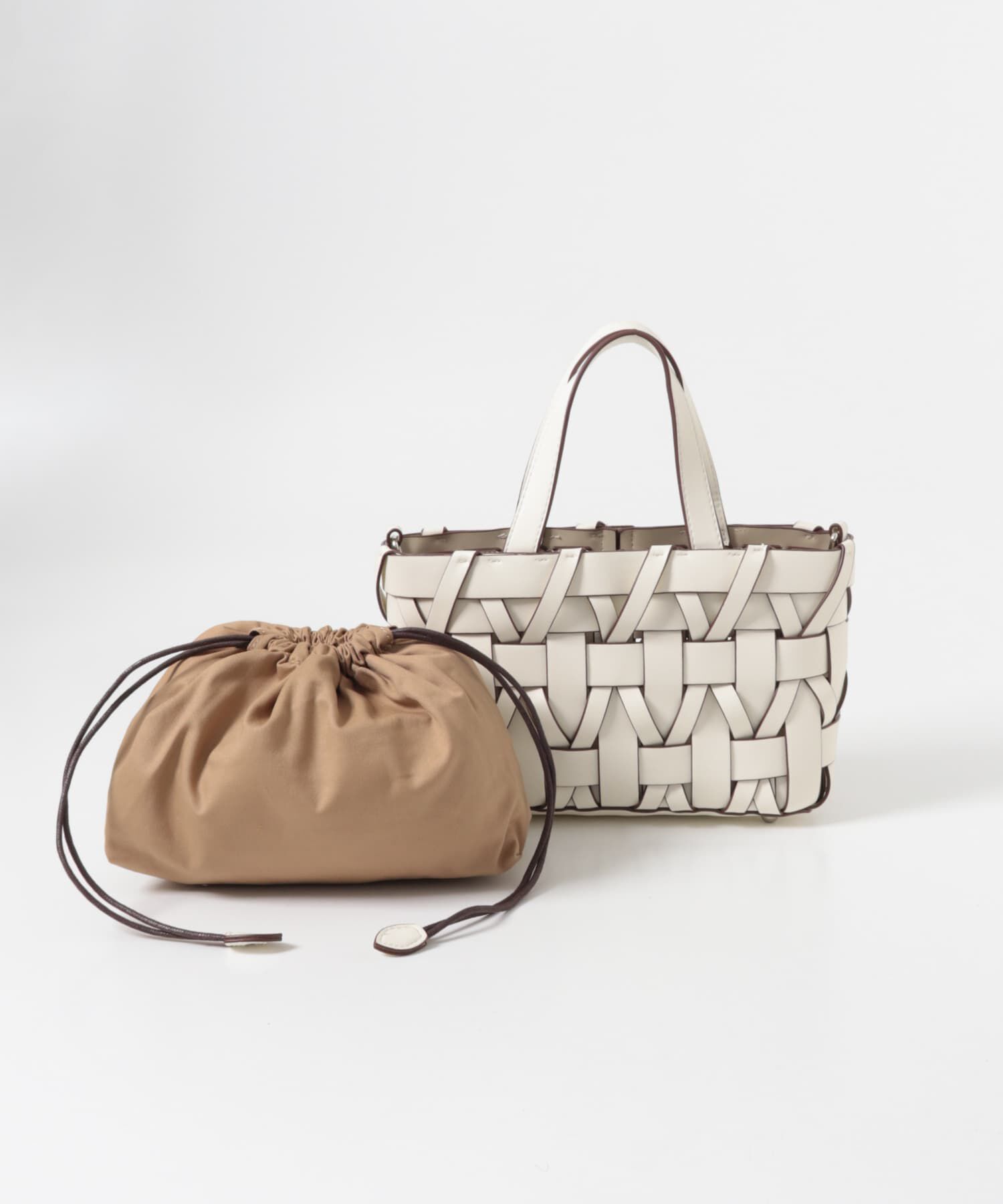 URBAN RESEARCH ROSSO「KOMOREBI MUSEUM　MESH BAG」|ハンドバッグ|