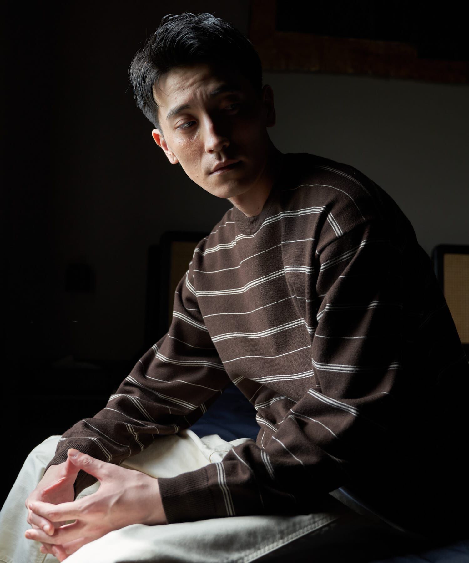 URBAN RESEARCH DOORS「『UR TECH』200日ニット クルーネック 26AW」|ニット・セーター|
