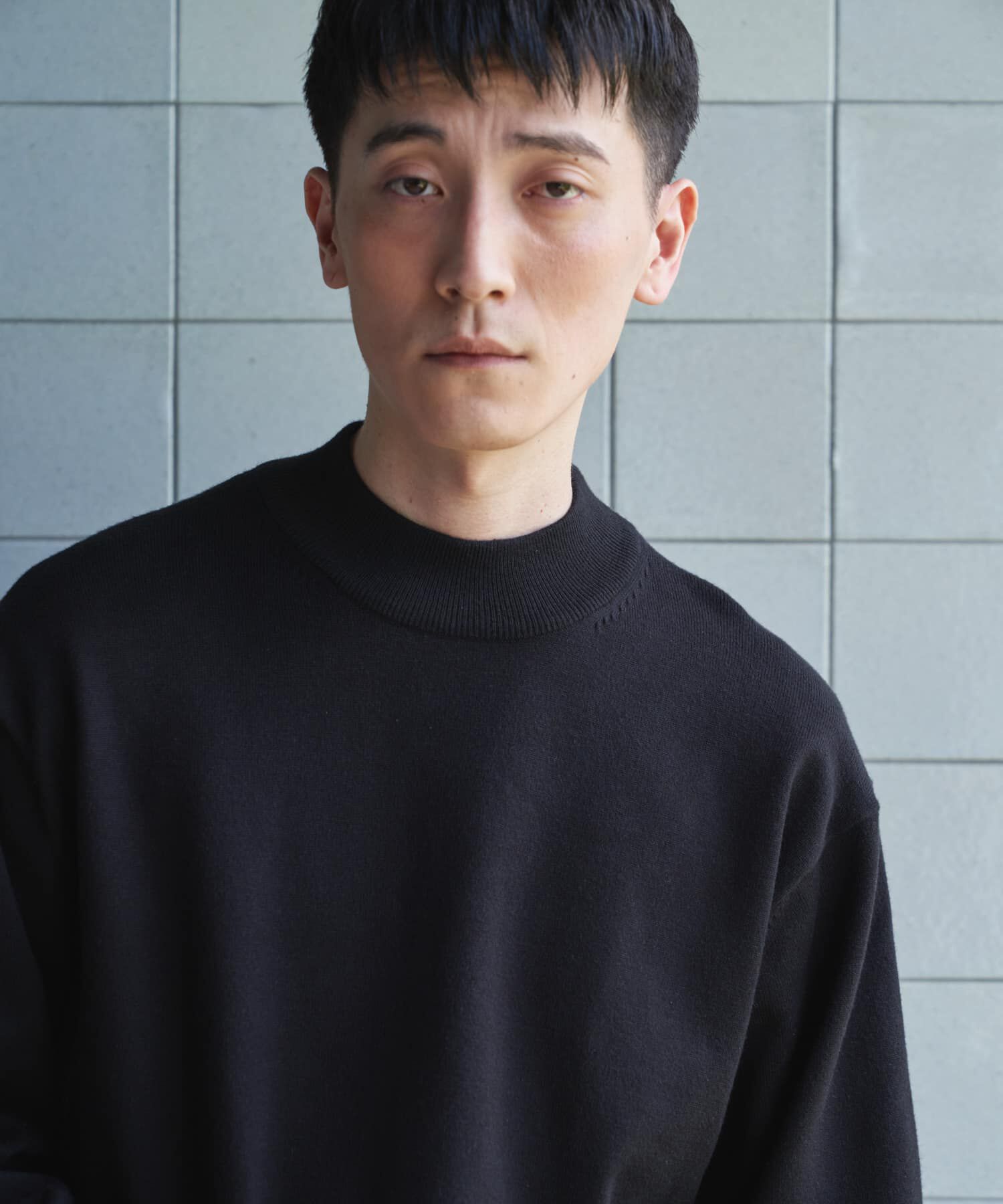 URBAN RESEARCH DOORS「『UR TECH』200日ニット モックネック 26AW」|ニット・セーター|