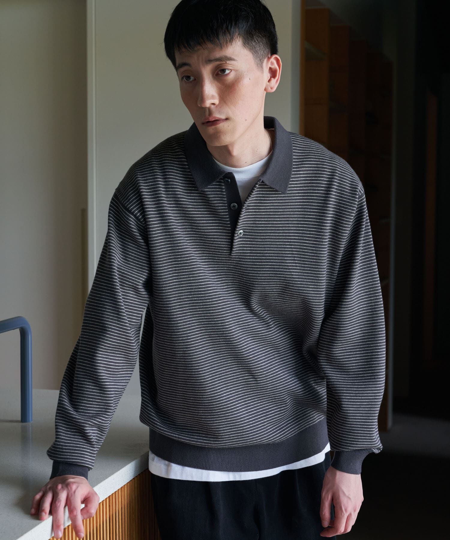 URBAN RESEARCH DOORS「『UR TECH』200日ニット ポロ 26AW」|ニット・セーター|