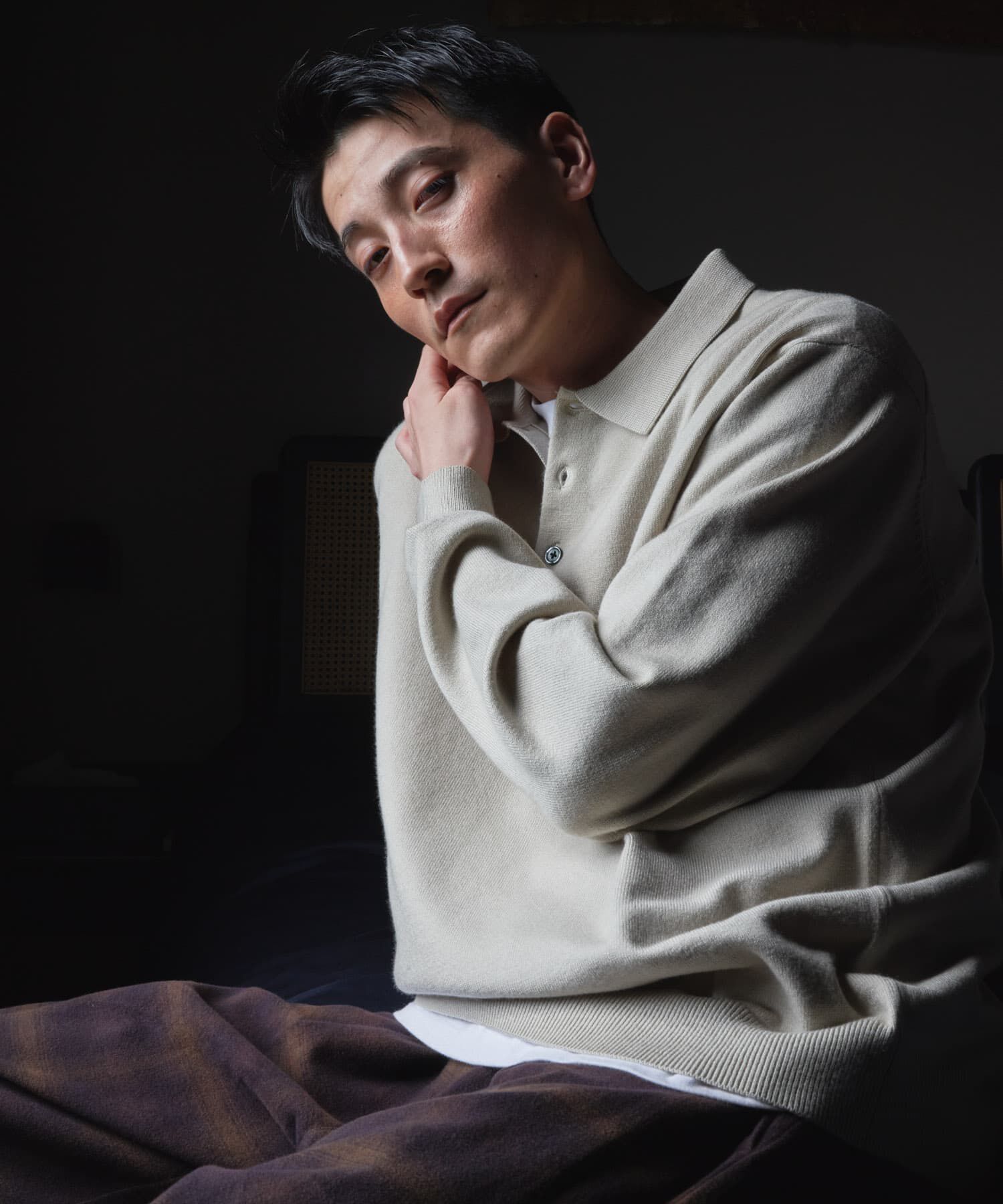 URBAN RESEARCH DOORS「『UR TECH』200日ニット ポロ 26AW」|ニット・セーター|