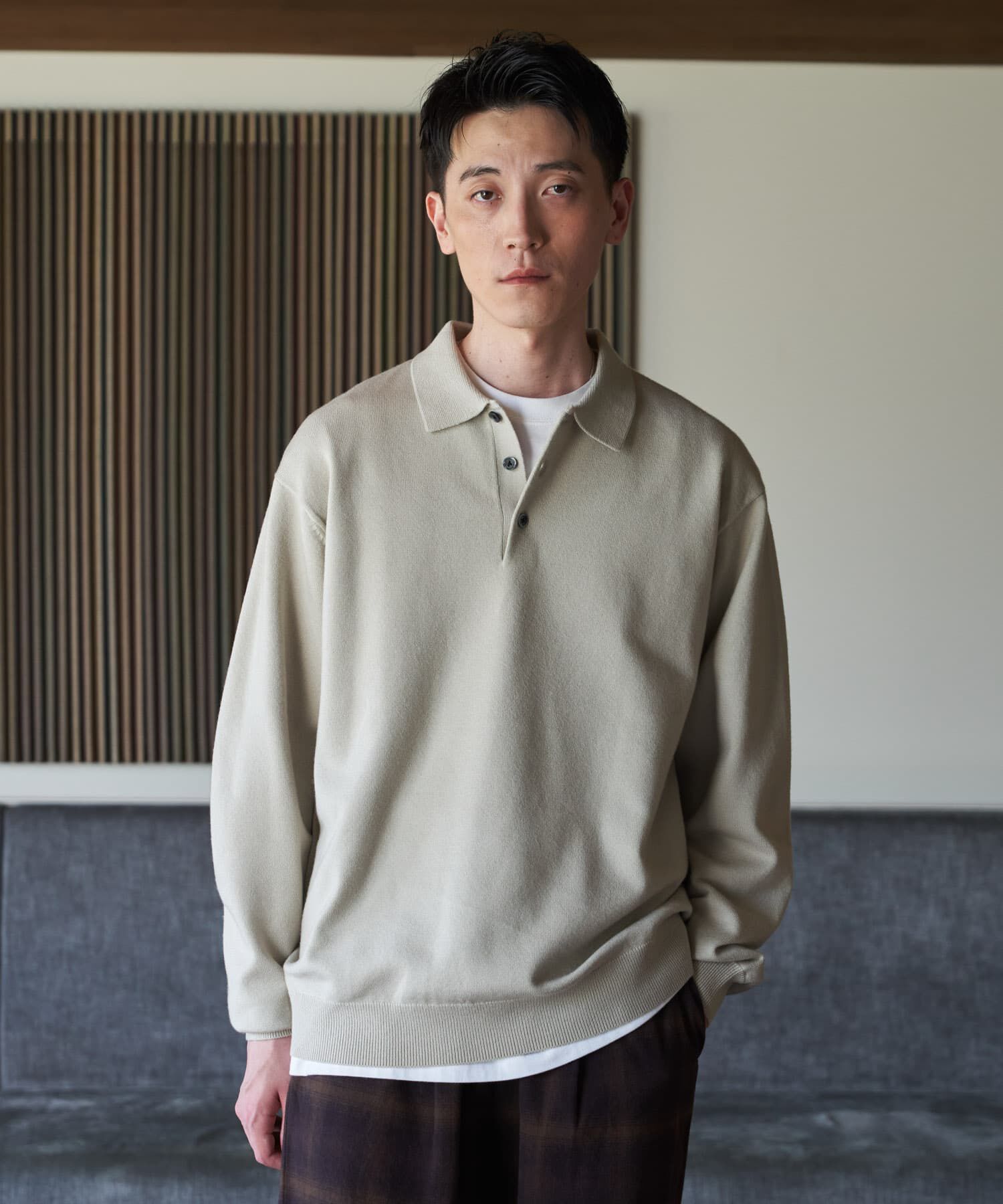 URBAN RESEARCH DOORS「『UR TECH』200日ニット ポロ 26AW」|ニット・セーター|