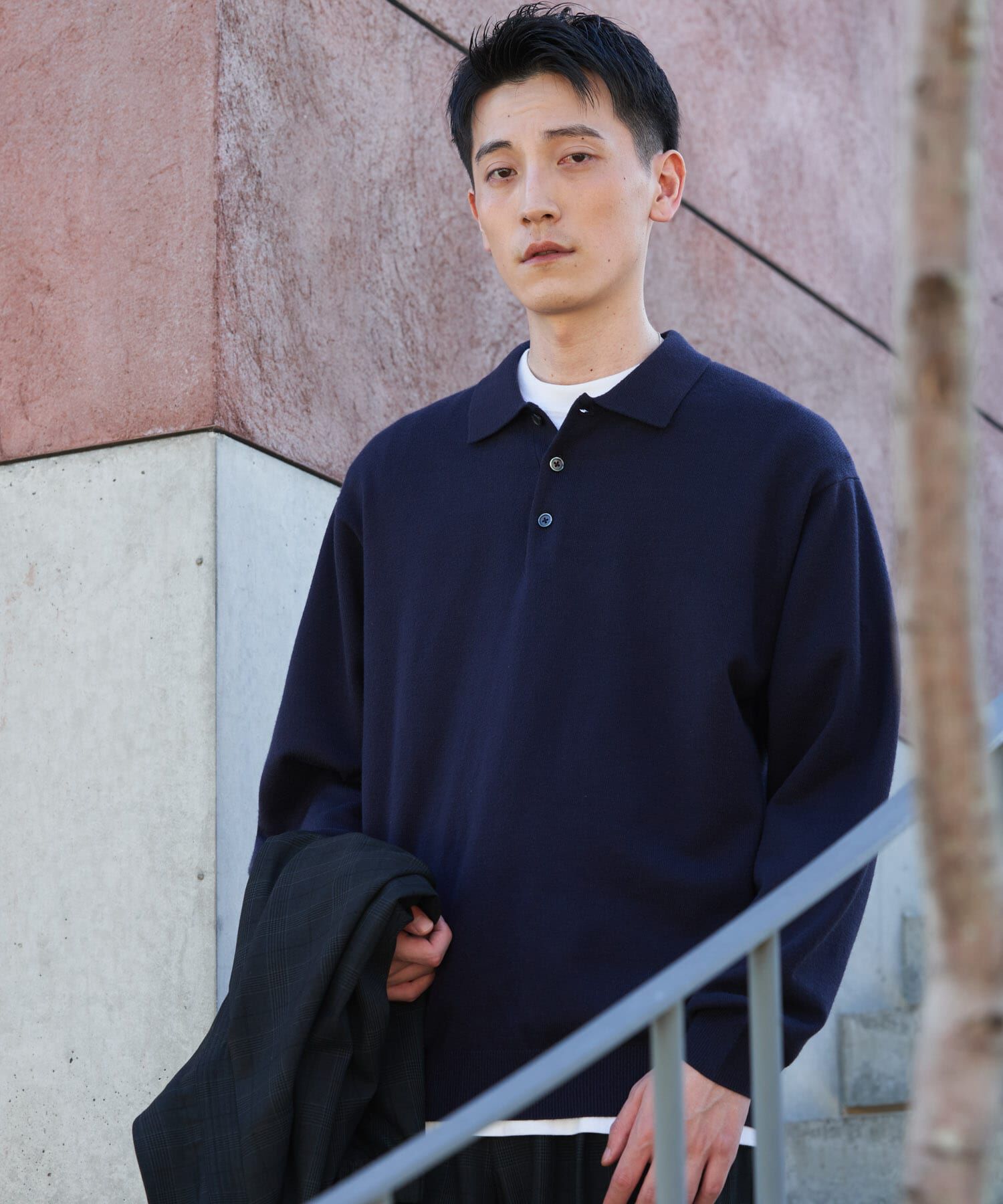 URBAN RESEARCH DOORS「『UR TECH』200日ニット ポロ 26AW」|ニット・セーター|
