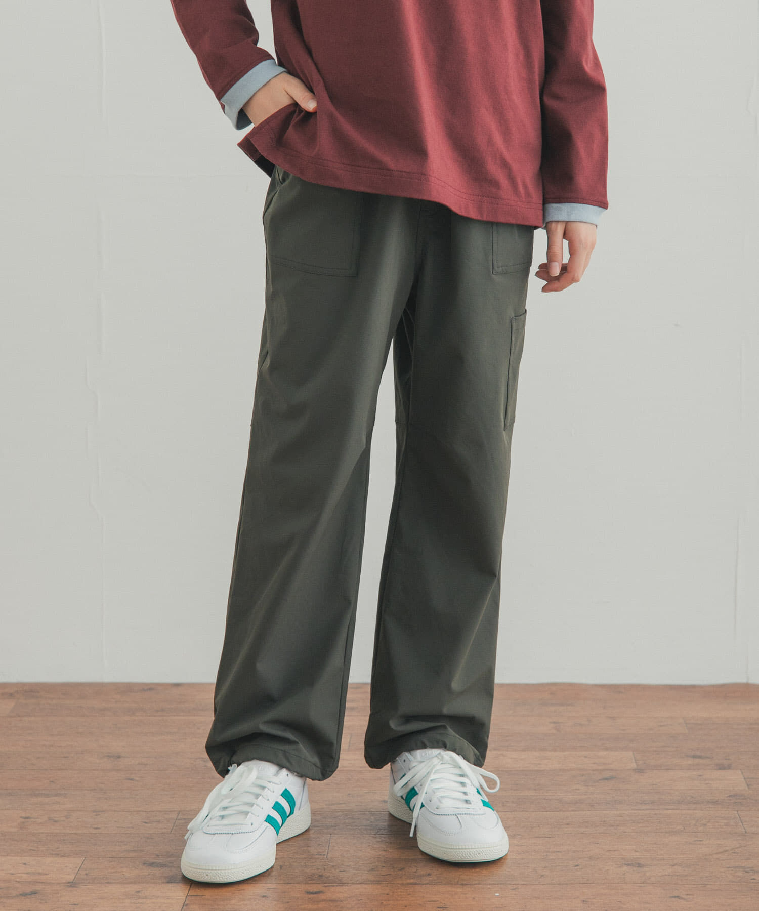 URBAN RESEARCH DOORS「『150サイズ』テックイージードロストカーゴパンツ(KIDS)」|その他|
