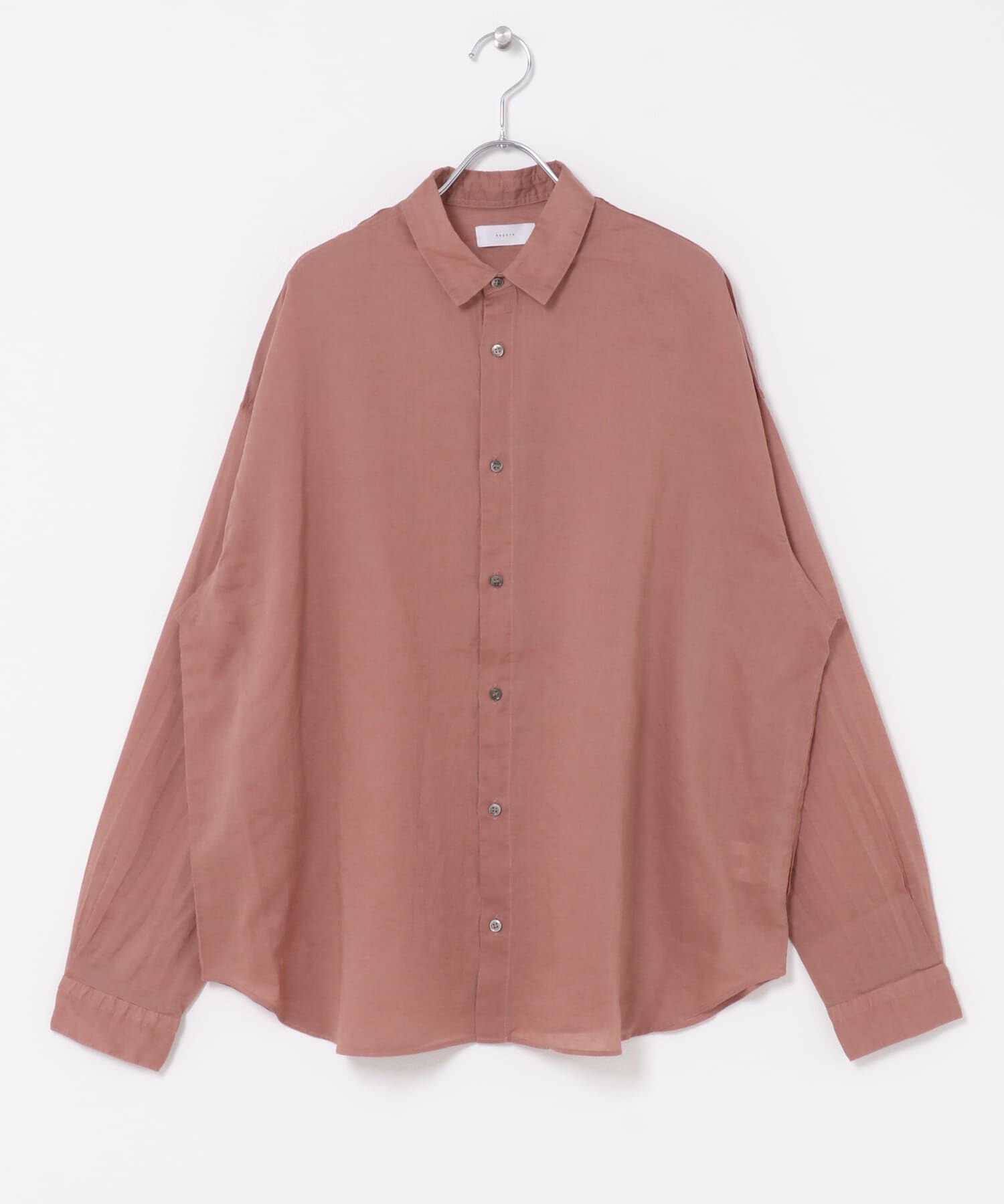 かぐれ「コットンリネンガーメントダイシャツ」|シャツ・ブラウス|