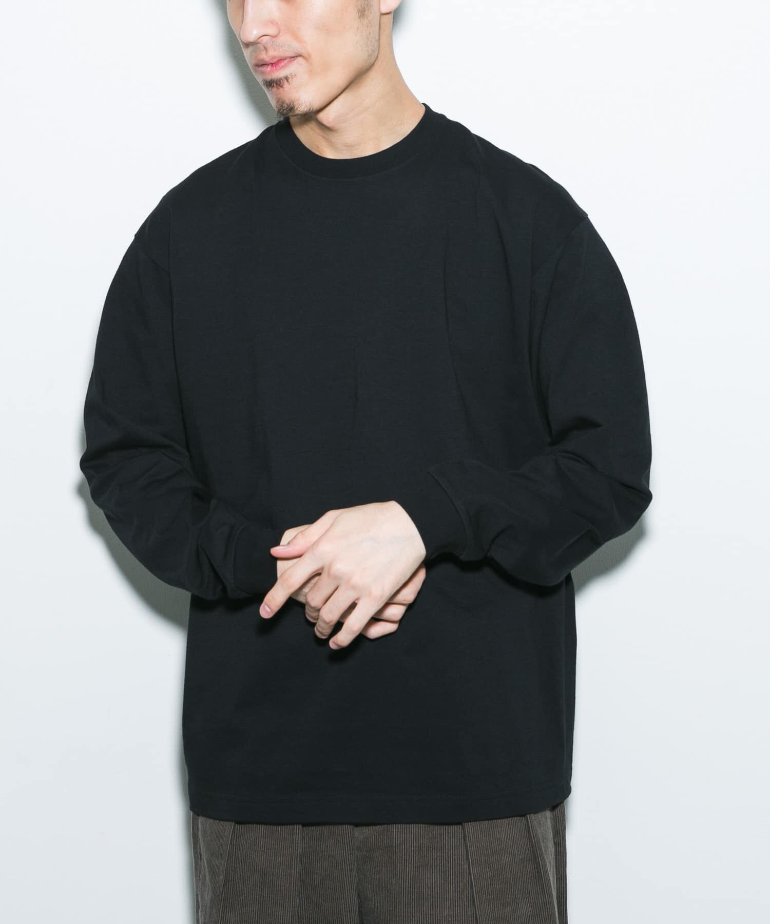 URBAN RESEARCH DOORS「『別注』HANES&times;DOORS　BEEFY-T DOORS FIT LONG-SLEEVE」|Tシャツ・カットソー|