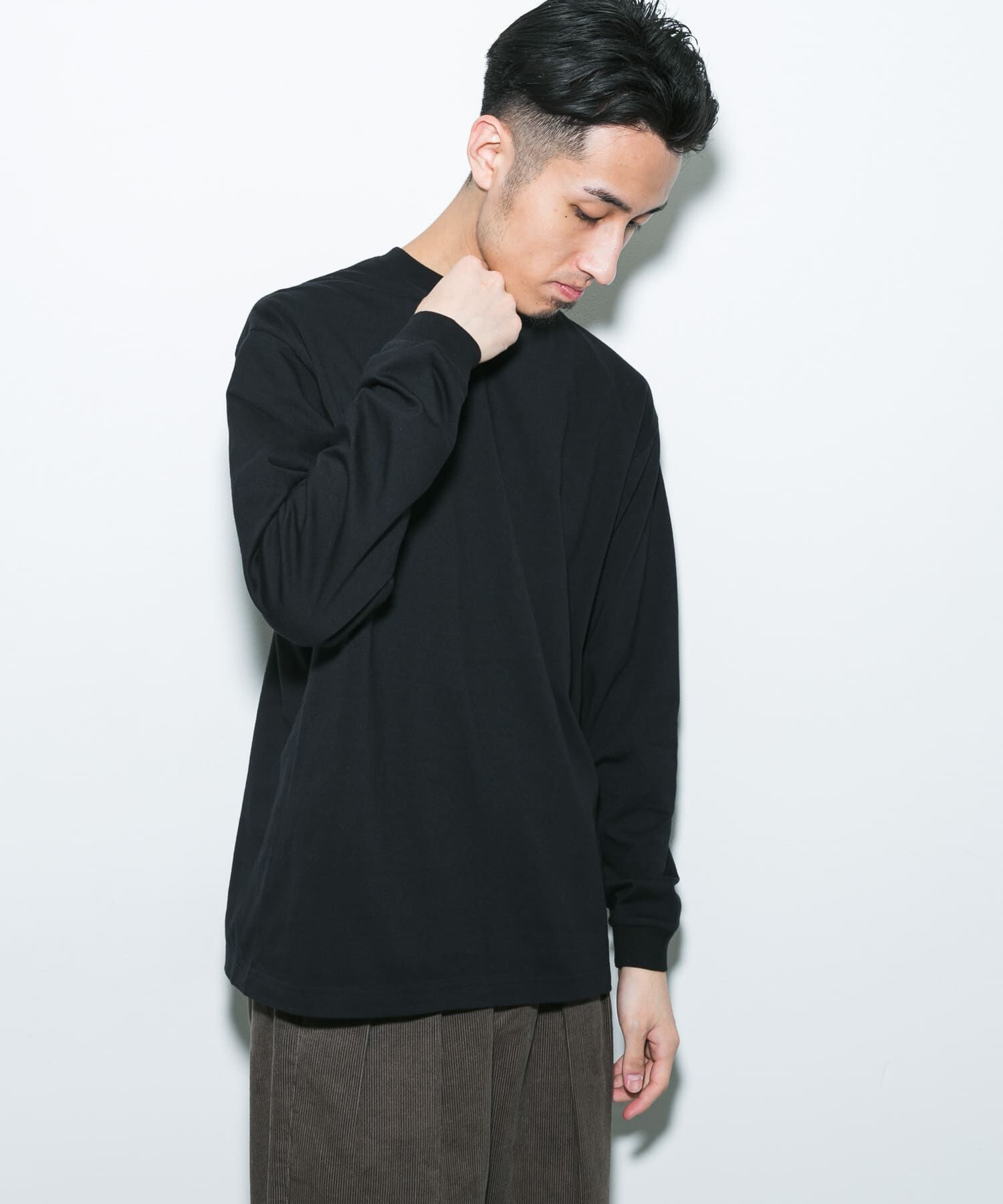 URBAN RESEARCH DOORS「『別注』HANES&times;DOORS　BEEFY-T DOORS FIT LONG-SLEEVE」|Tシャツ・カットソー|