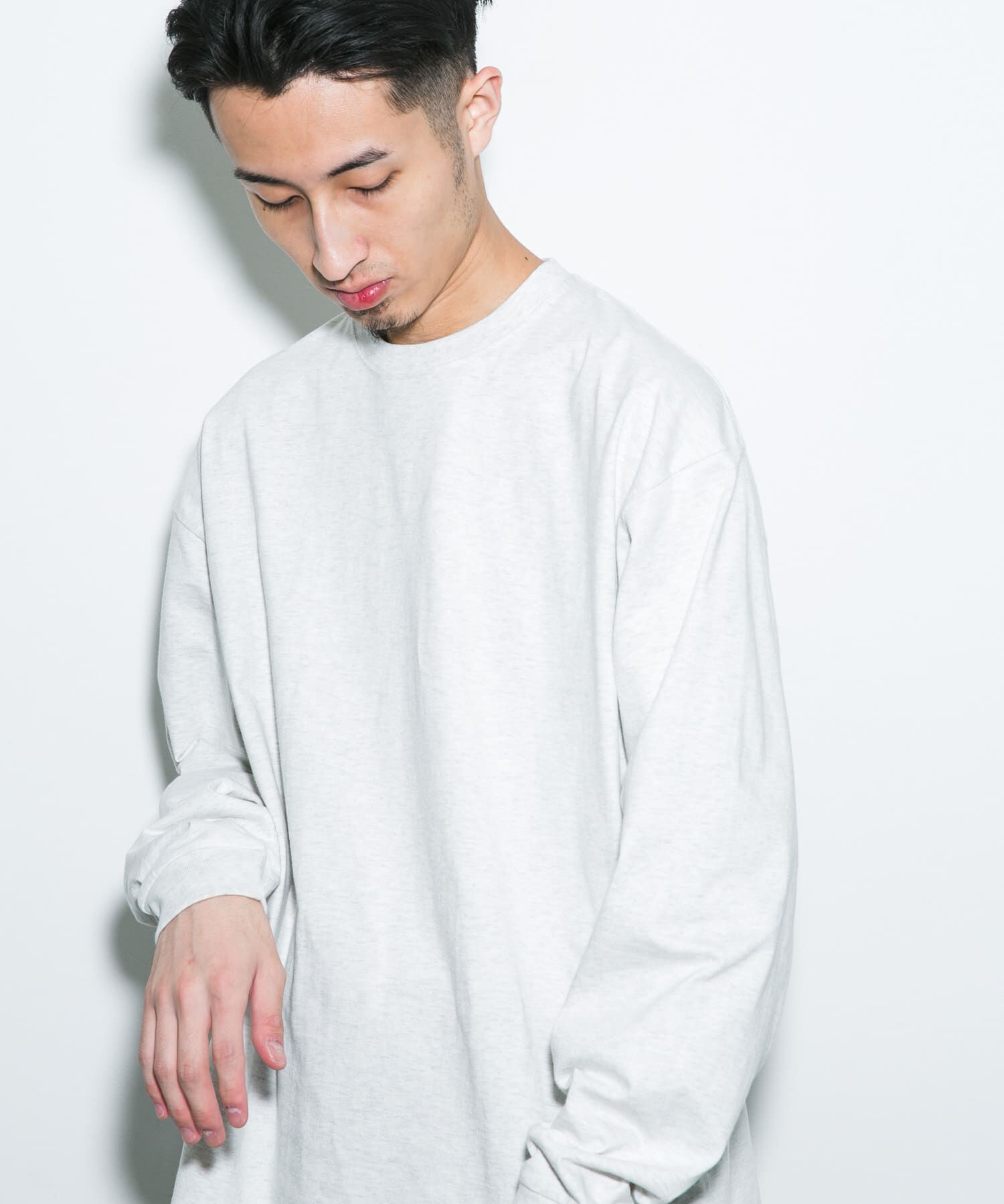 URBAN RESEARCH DOORS「『別注』HANES&times;DOORS　BEEFY-T DOORS FIT LONG-SLEEVE」|Tシャツ・カットソー|