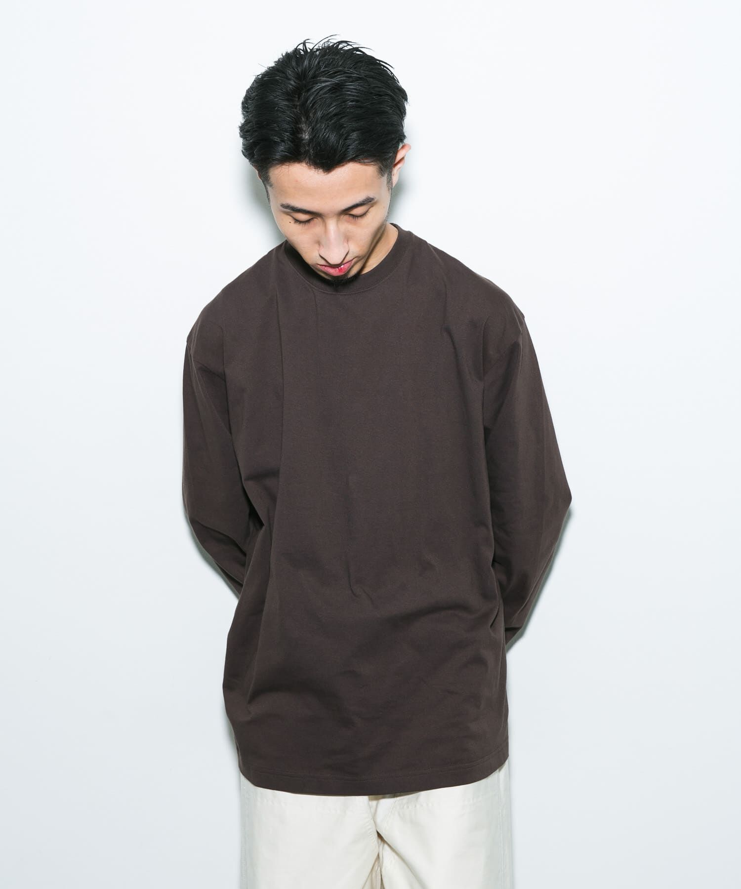 URBAN RESEARCH DOORS「『別注』HANES&times;DOORS　BEEFY-T DOORS FIT LONG-SLEEVE」|Tシャツ・カットソー|