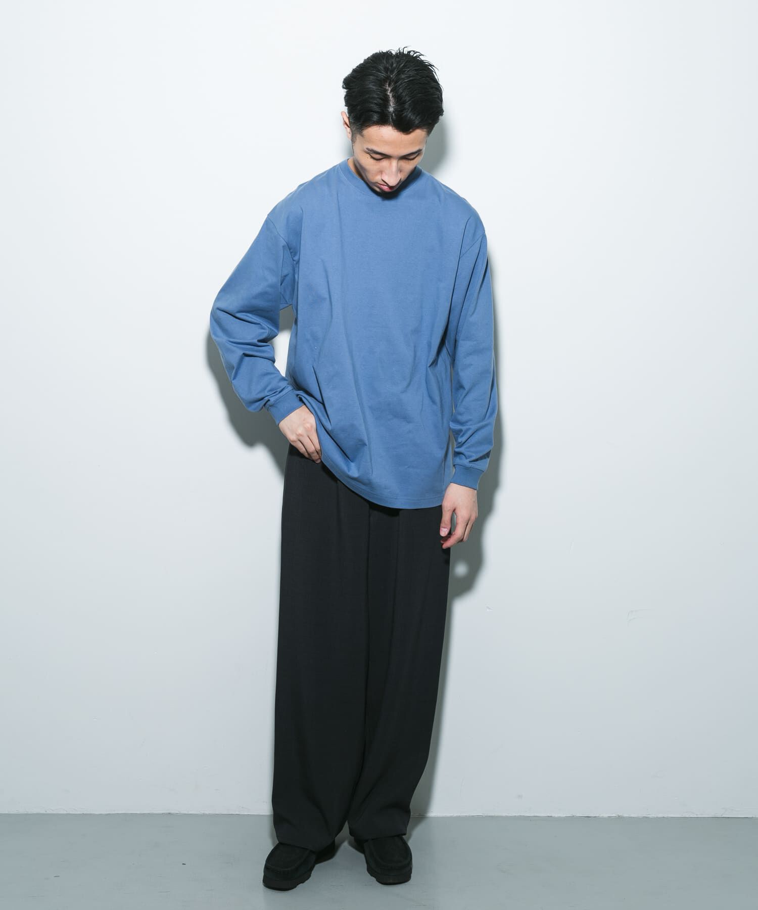 URBAN RESEARCH DOORS「『別注』HANES&times;DOORS　BEEFY-T DOORS FIT LONG-SLEEVE」|Tシャツ・カットソー|