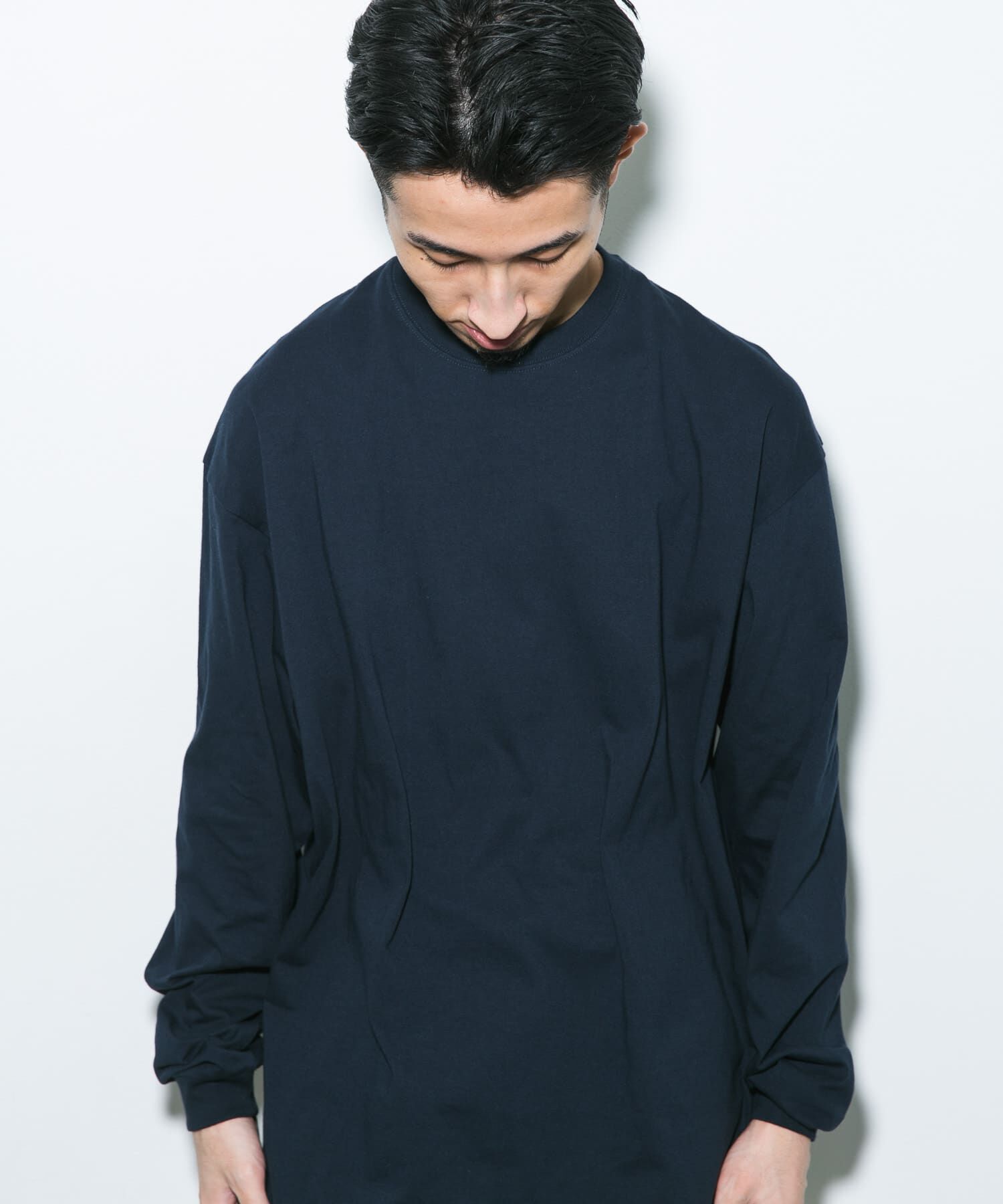 URBAN RESEARCH DOORS「『別注』HANES&times;DOORS　BEEFY-T DOORS FIT LONG-SLEEVE」|Tシャツ・カットソー|