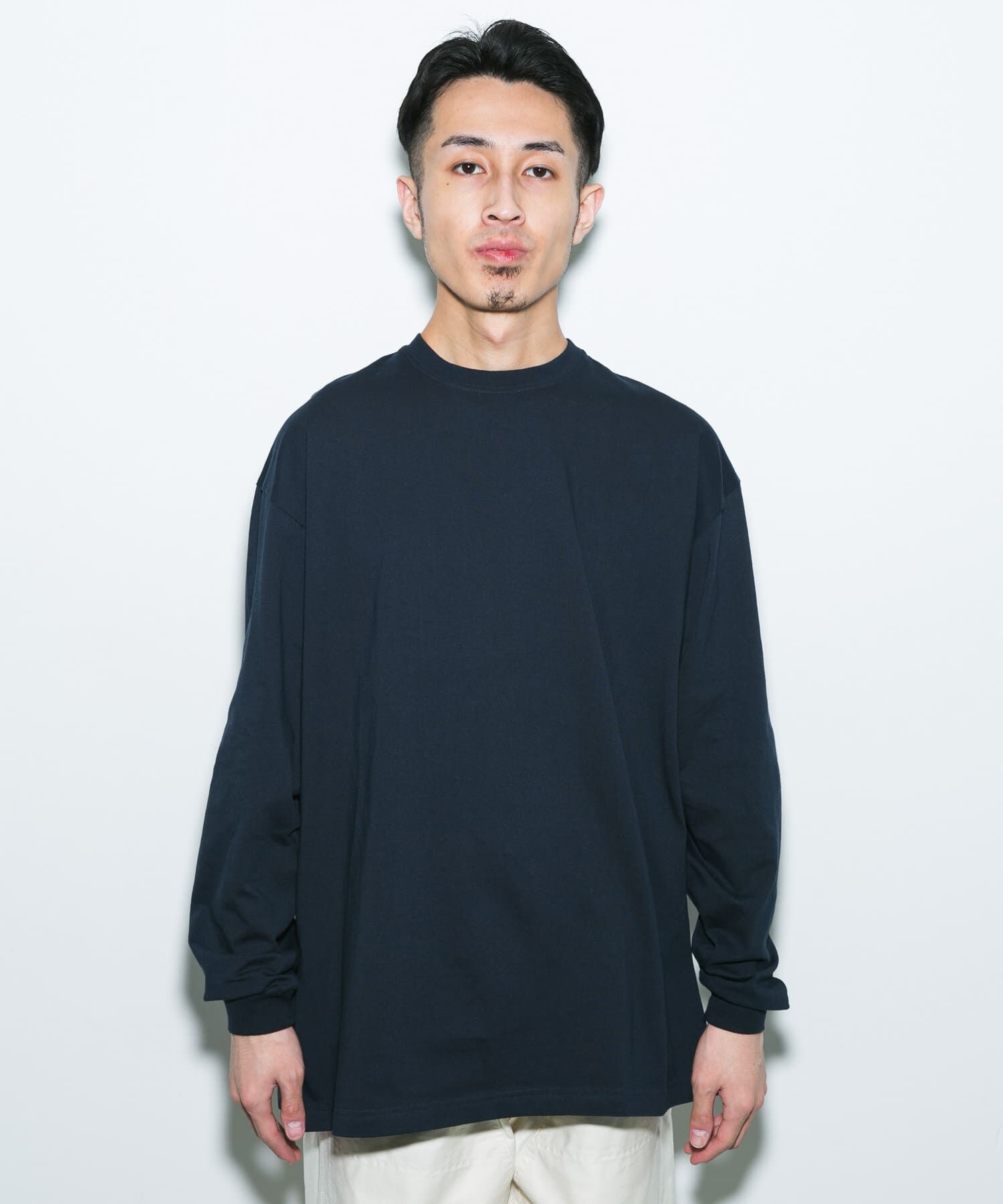 URBAN RESEARCH DOORS「『別注』HANES&times;DOORS　BEEFY-T DOORS FIT LONG-SLEEVE」|Tシャツ・カットソー|