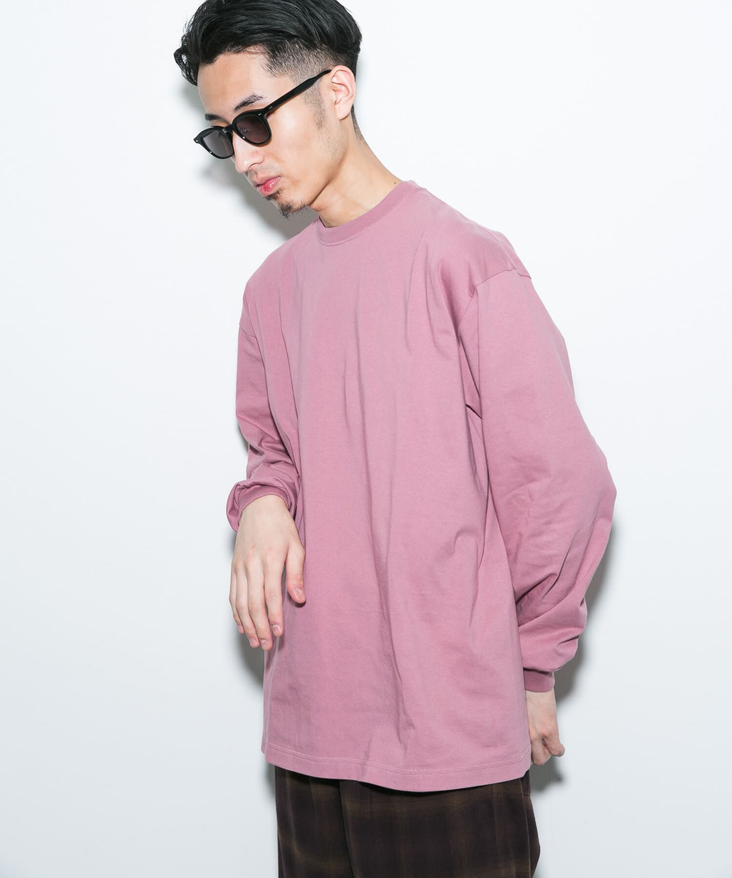 URBAN RESEARCH DOORS「『別注』HANES&times;DOORS　BEEFY-T DOORS FIT LONG-SLEEVE」|Tシャツ・カットソー|
