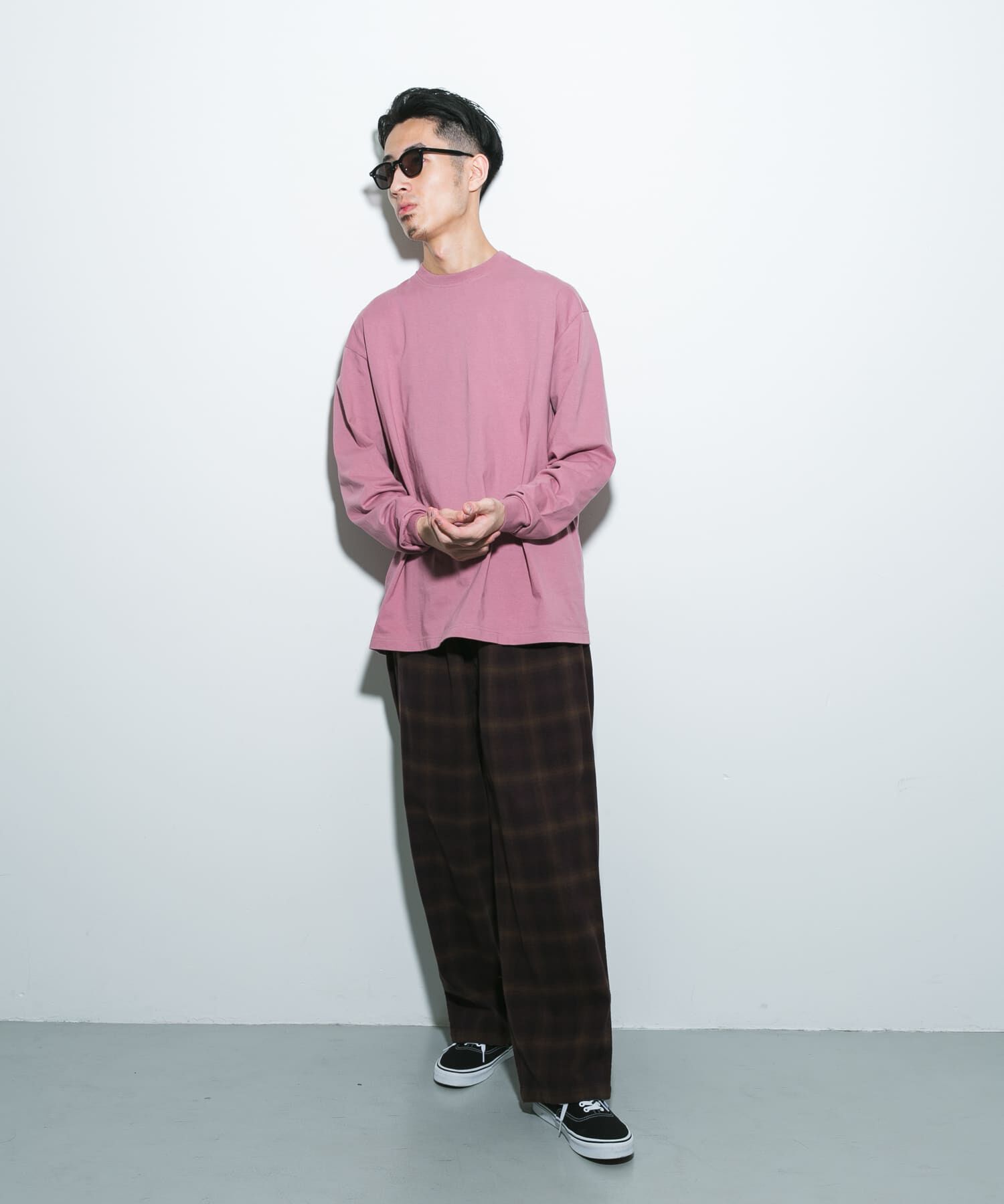 URBAN RESEARCH DOORS「『別注』HANES&times;DOORS　BEEFY-T DOORS FIT LONG-SLEEVE」|Tシャツ・カットソー|