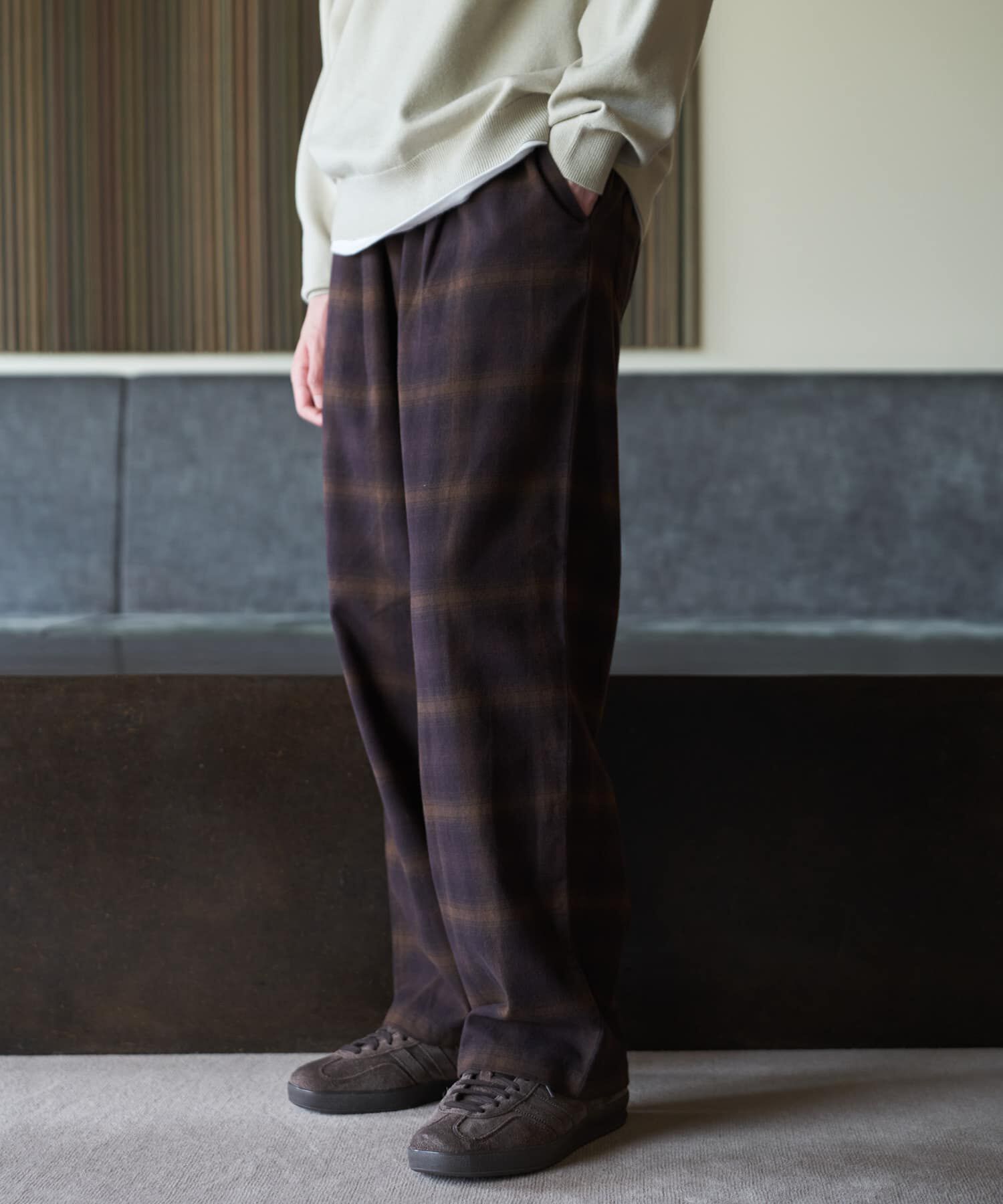 URBAN RESEARCH DOORS「『別注』PENDLETON&times;DOORS　PLAID EASY PANTS 26AW」|その他|
