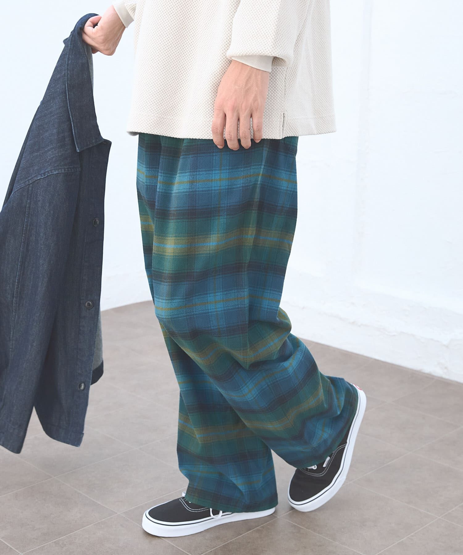 URBAN RESEARCH DOORS「『別注』PENDLETON&times;DOORS　PLAID EASY PANTS 26AW」|その他|