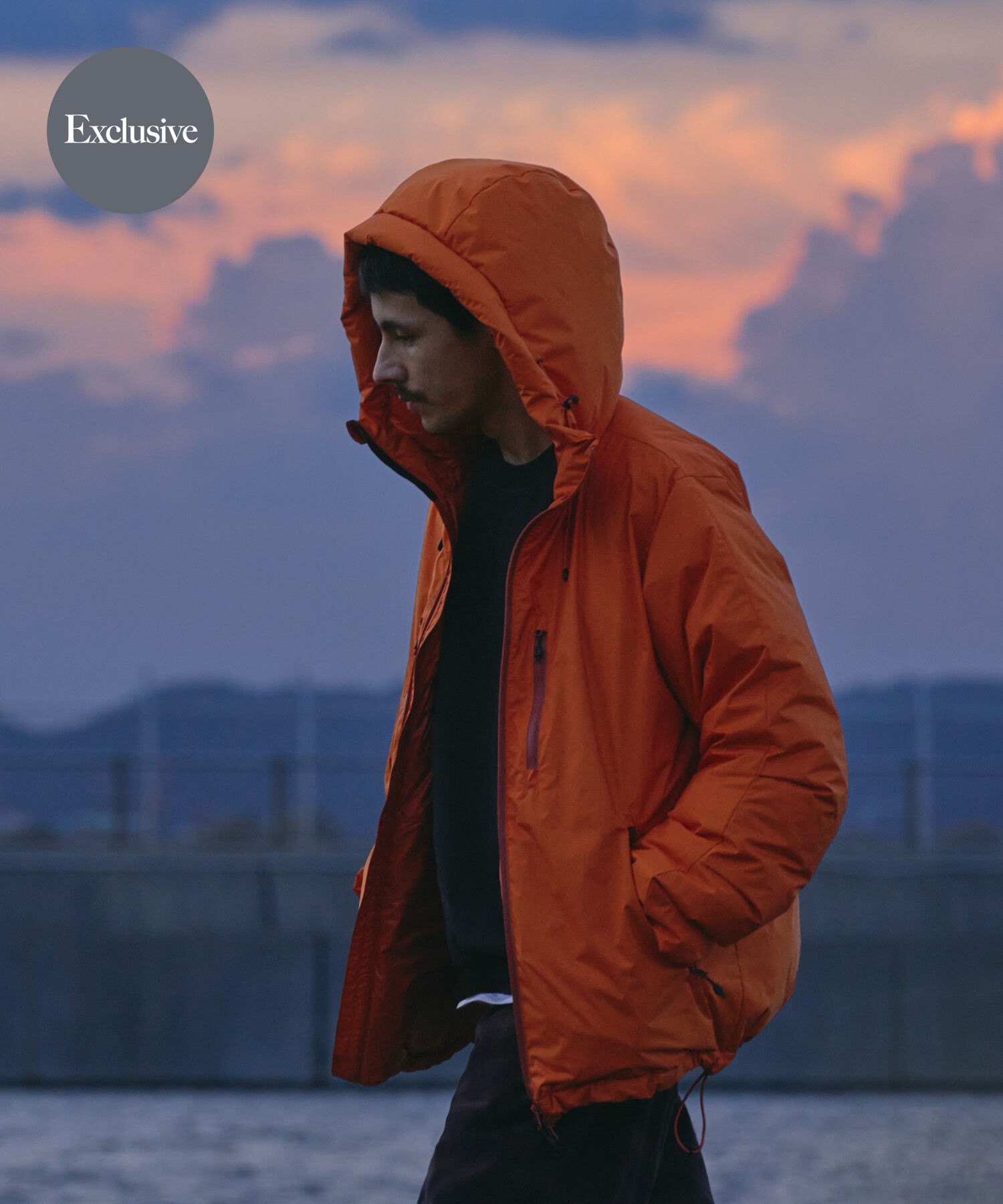URBAN RESEARCH DOORS「『別注』NANGA&times;DOORS　AURORA TEX DOWN PARKA 26AW」|ダウン|オレンジ