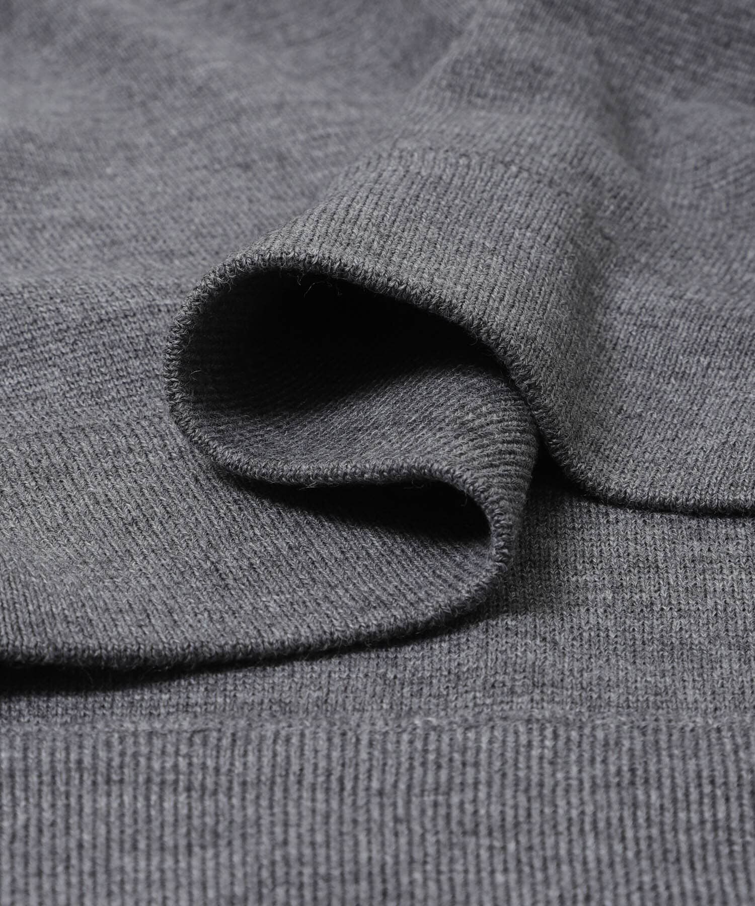 URBAN RESEARCH DOORS「『WEB/一部店舗限定サイズ』FORK&SPOON　ミラノリブクルーネックニット」|ニット・セーター|
