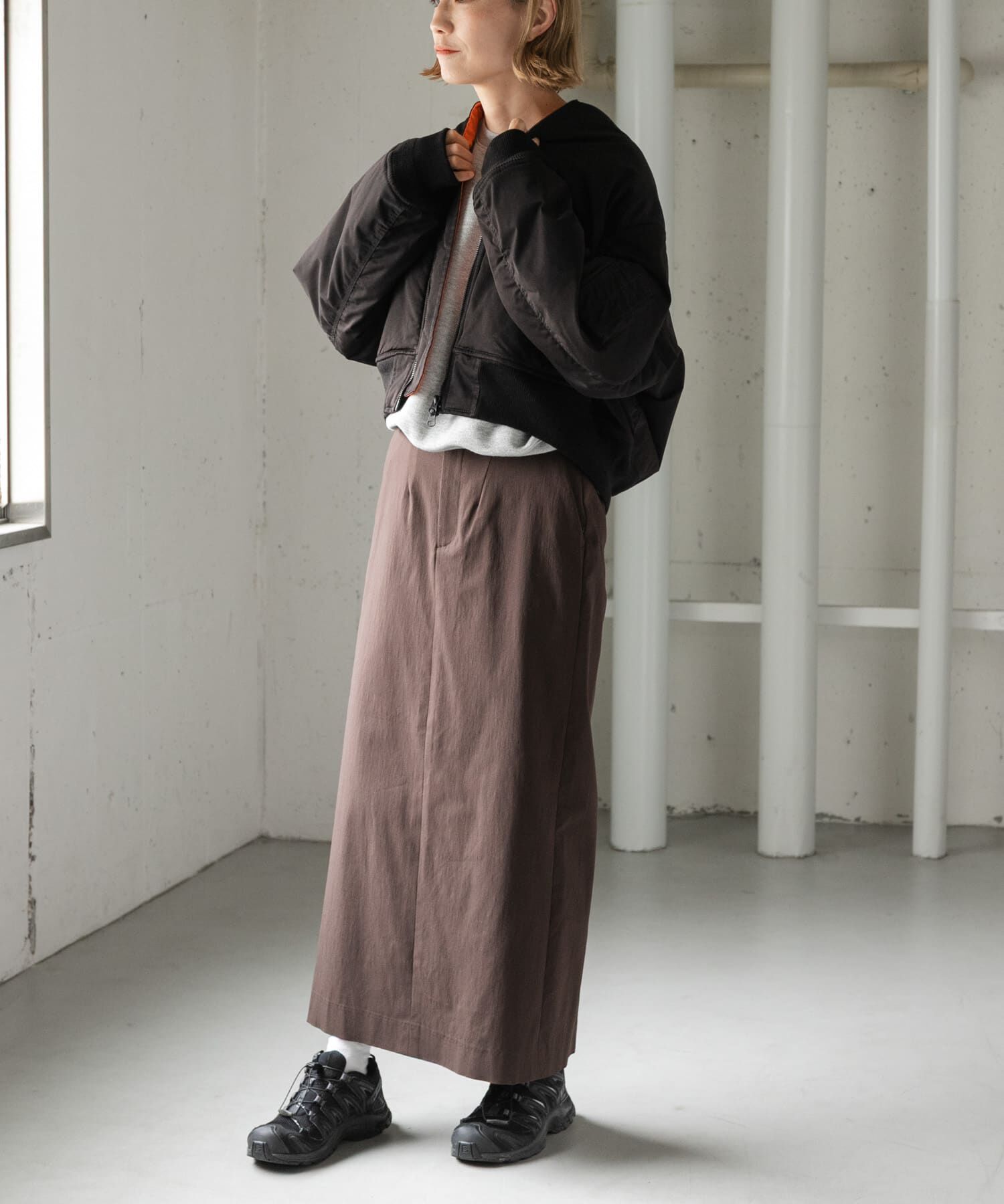 URBAN RESEARCH DOORS「FORK&SPOON　SORONA MA-1ブルゾン 26AW」|ブルゾン・スタジャン|